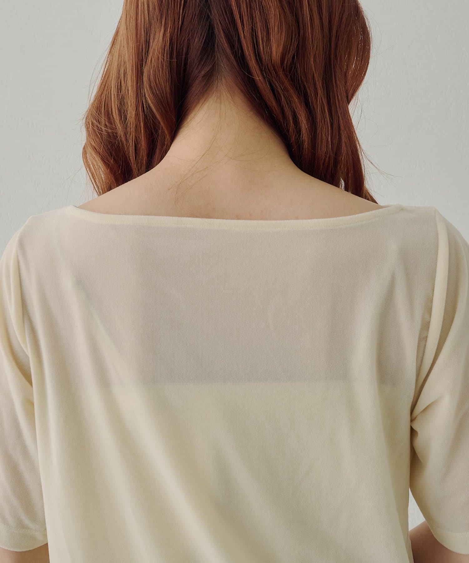 DISCOAT(ディスコート) 【Noka/夏も快適♪】接触冷感ドレープ半袖T