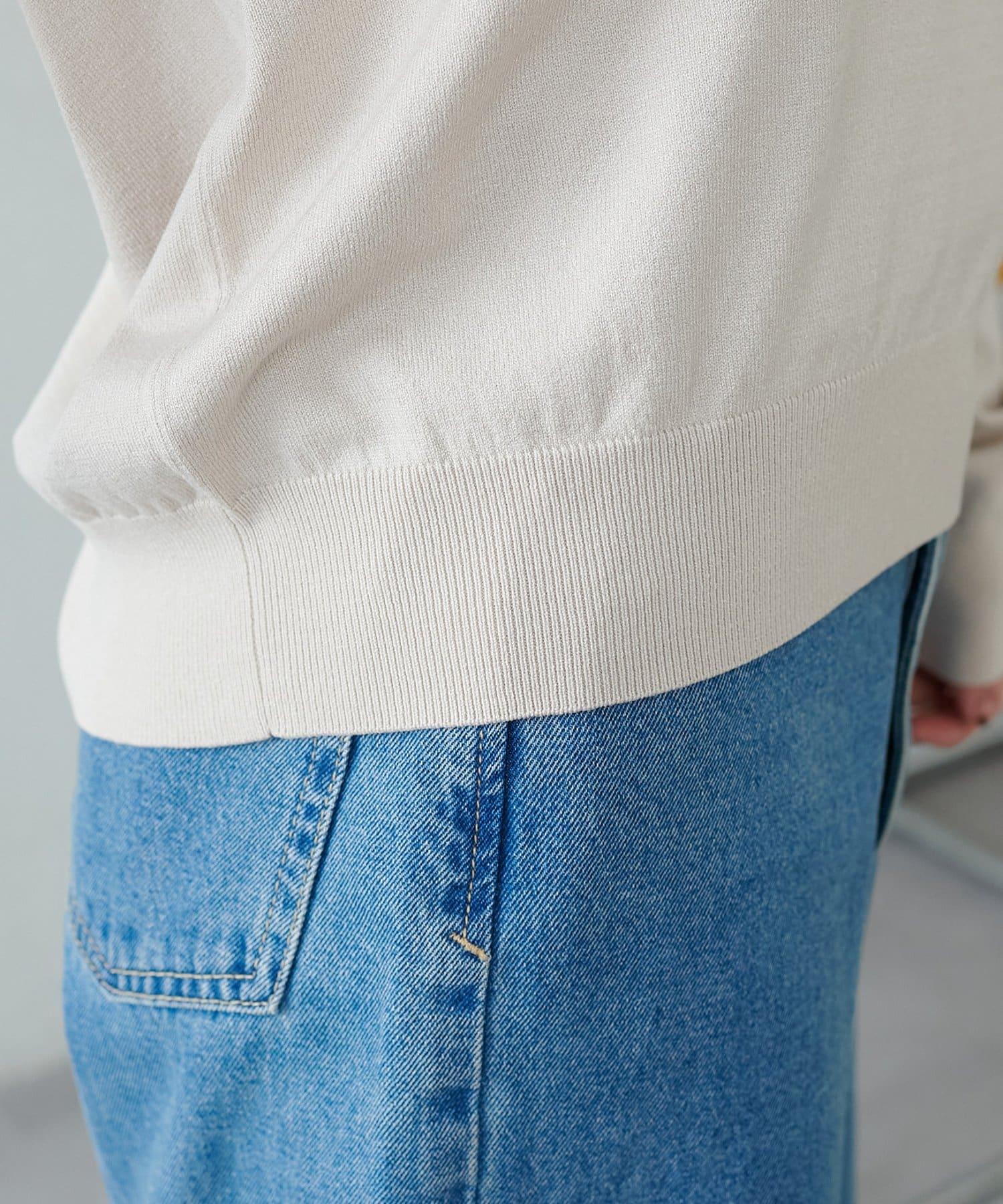 DISCOAT(ディスコート) モチモチスキッパープルオーバー