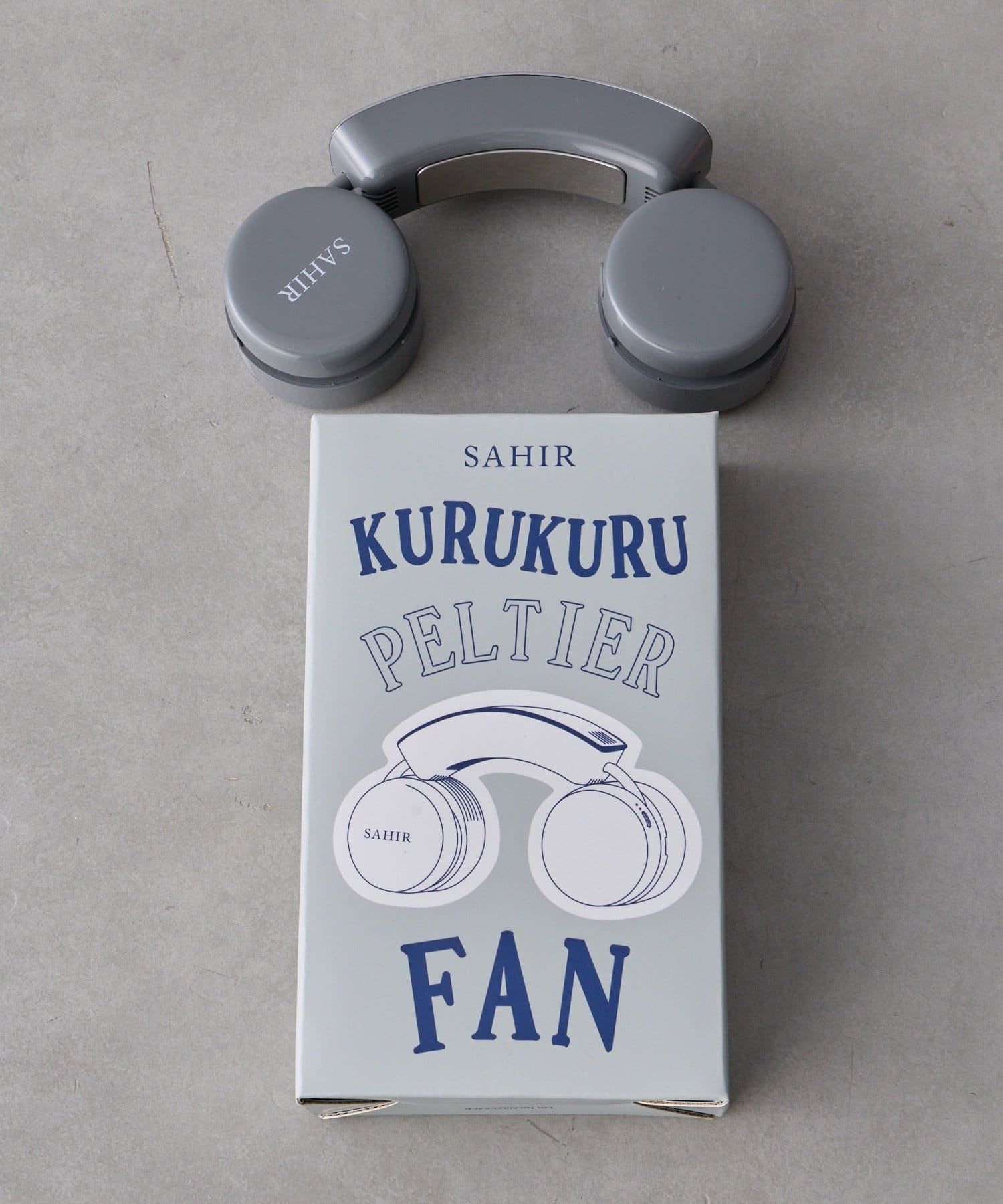 BIRTHDAY BAR(バースデイバー) 【SAHIR サヒール】Kurukuru peltier neck fan　冷却プレート付