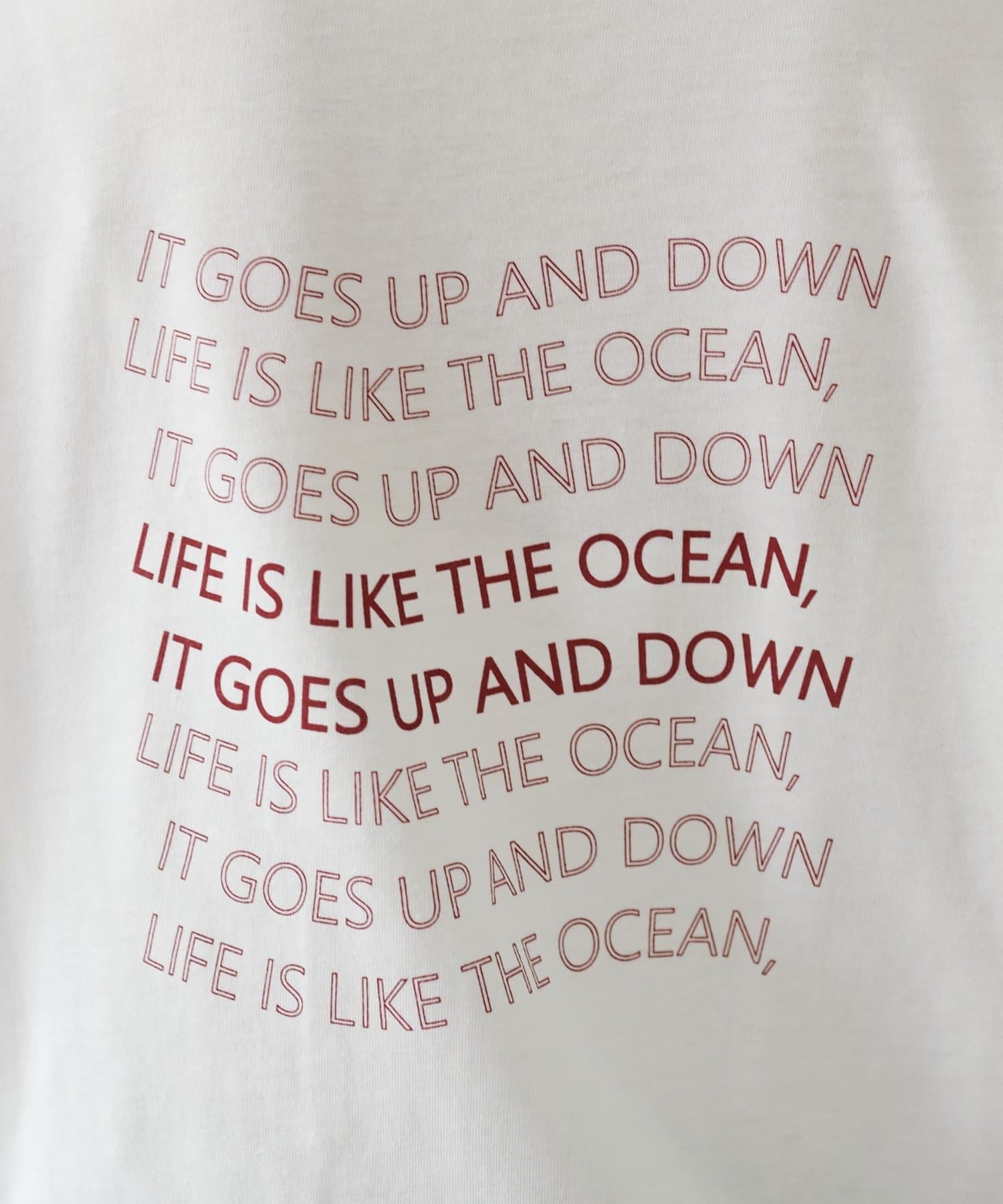 DISCOAT(ディスコート) 【WEB限定】WEVE刺繍ロゴビックTシャツ