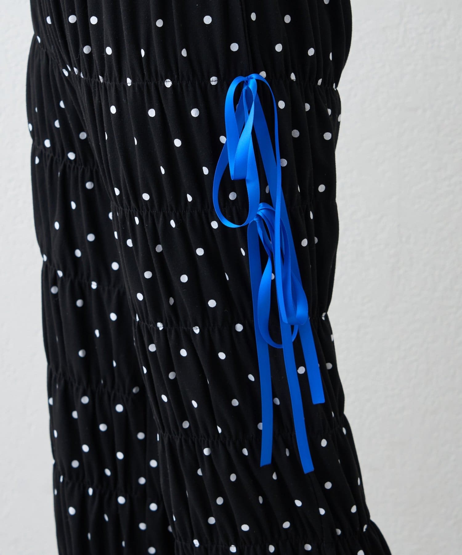 CIAOPANIC TYPY(チャオパニックティピー) 【HELLO.SANFRANCISCO/ハローサンフランシスコ】ドット柄シャーリングパンツ