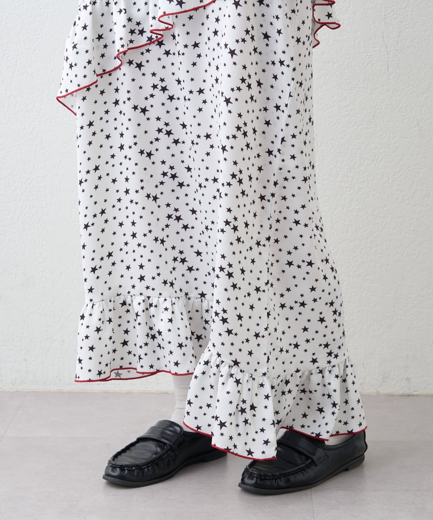 CIAOPANIC TYPY(チャオパニックティピー) 【HELLO.SANFRANCISCO/ハローサンフランシスコ】TEE付き星柄キャミワンピ