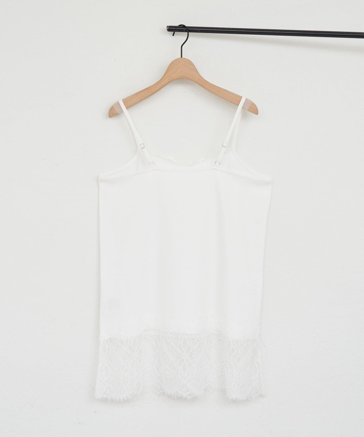 DISCOAT(ディスコート) 【WEB限定 】レース切り替えキャミソール