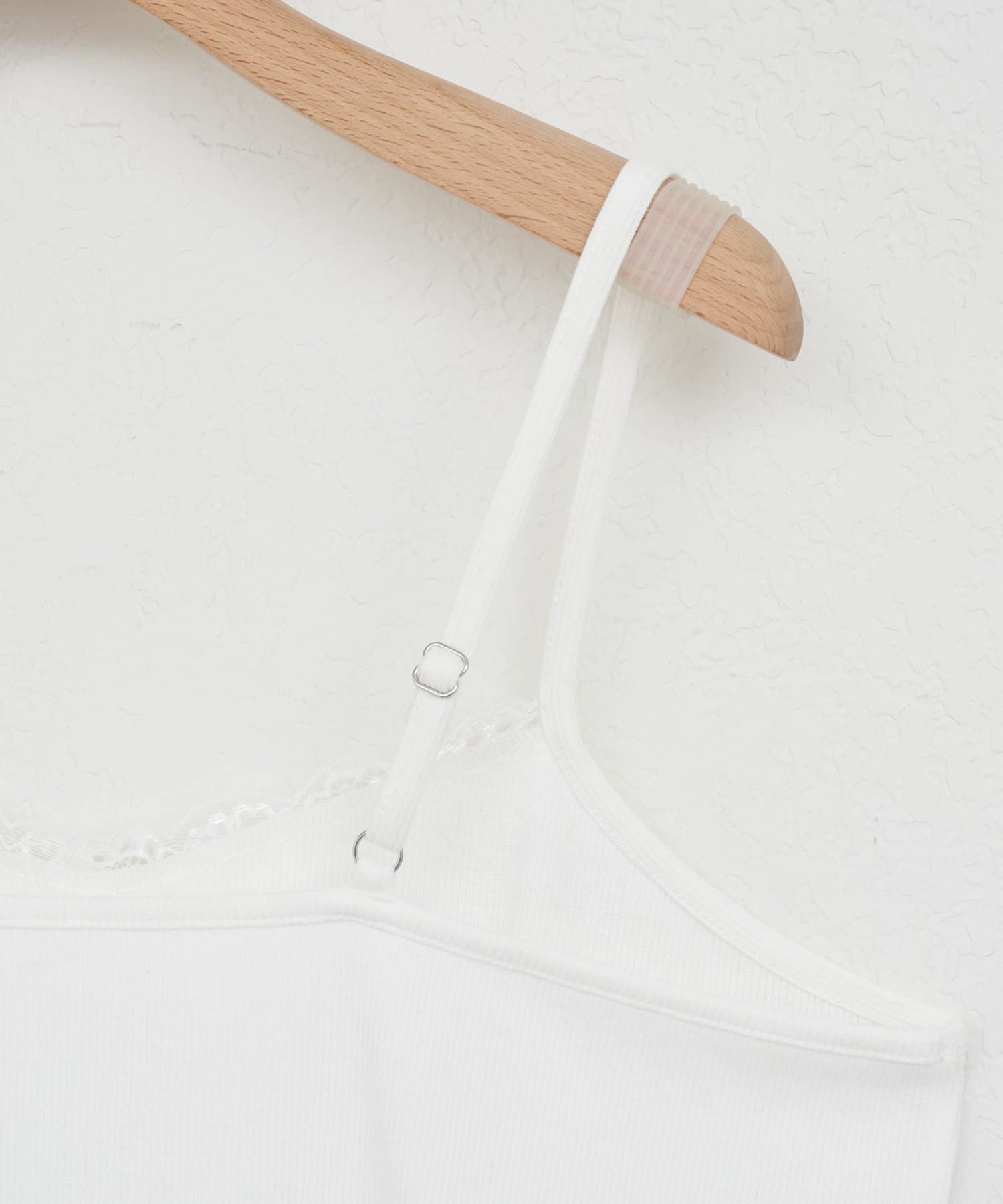 DISCOAT(ディスコート) 【WEB限定 】レース切り替えキャミソール