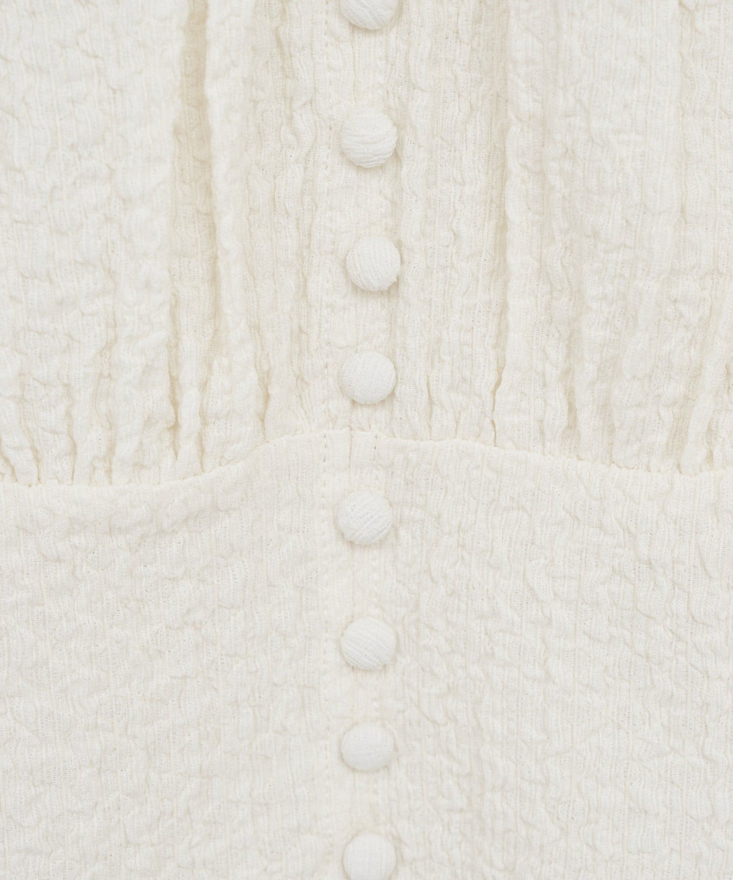 DISCOAT(ディスコート) 【WEB限定】ジャガード多釦プルオーバー