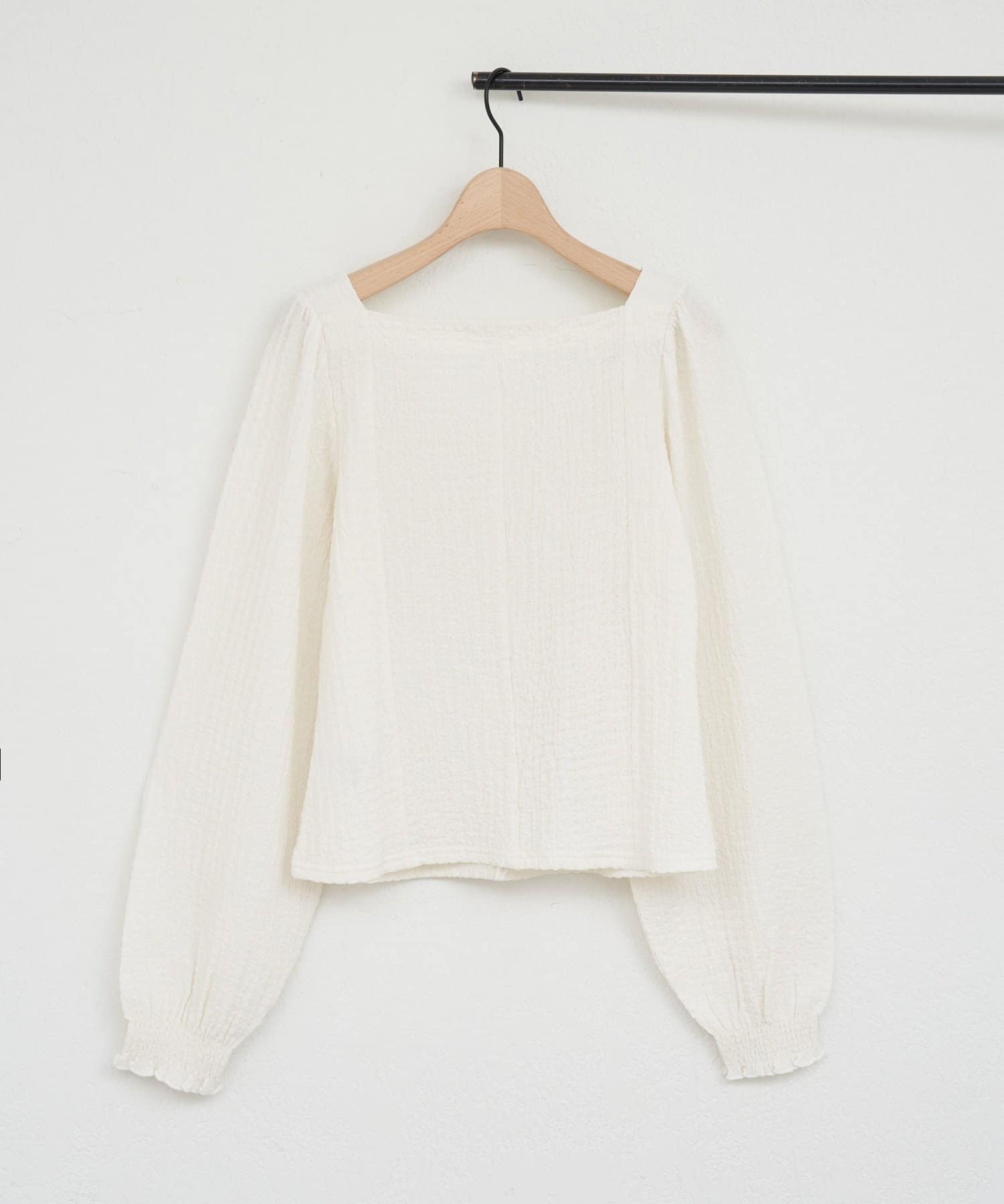 DISCOAT(ディスコート) 【WEB限定】ジャガード多釦プルオーバー