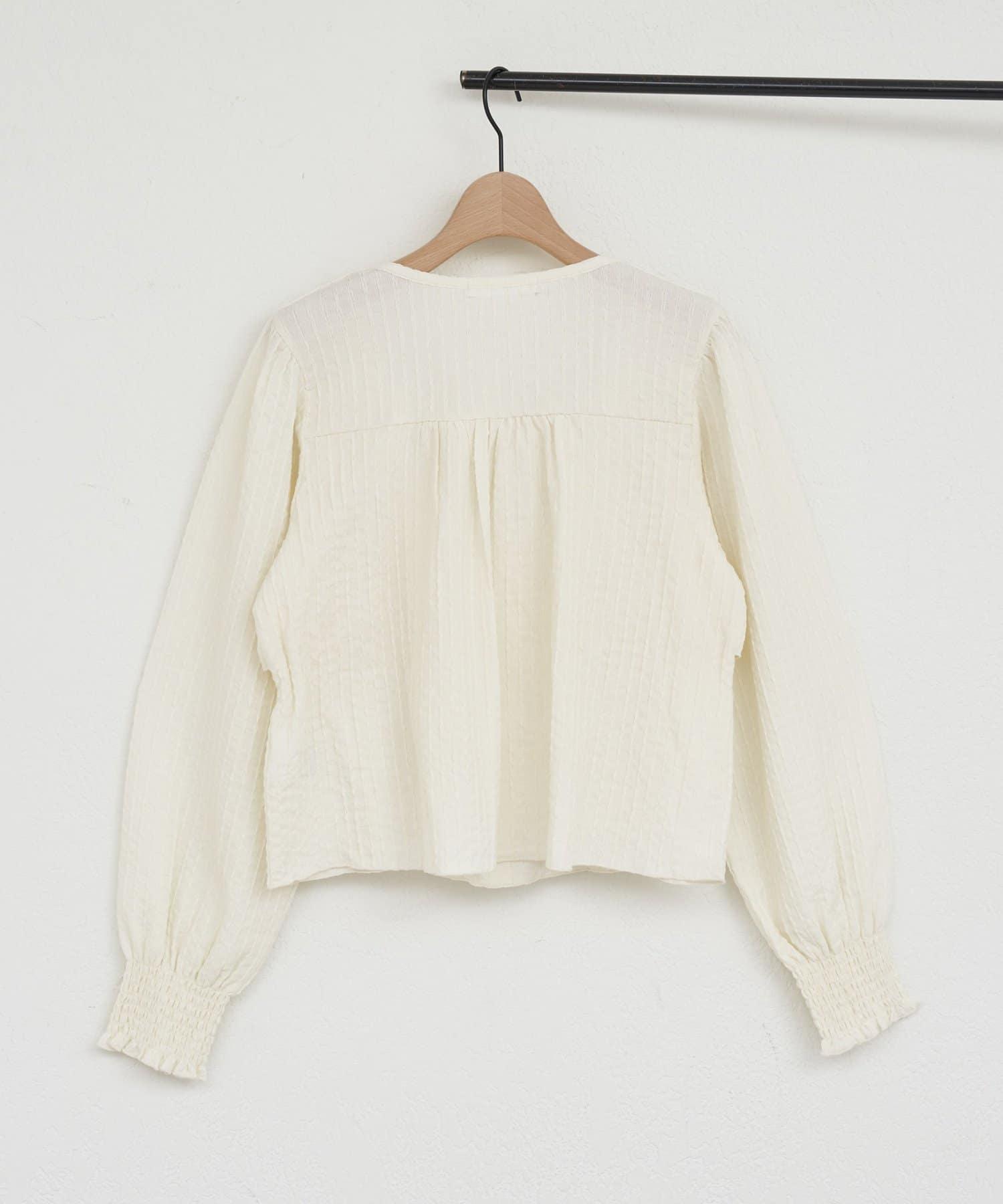 DISCOAT(ディスコート) 【WEB限定】ティアードスクエアネックプルオーバー