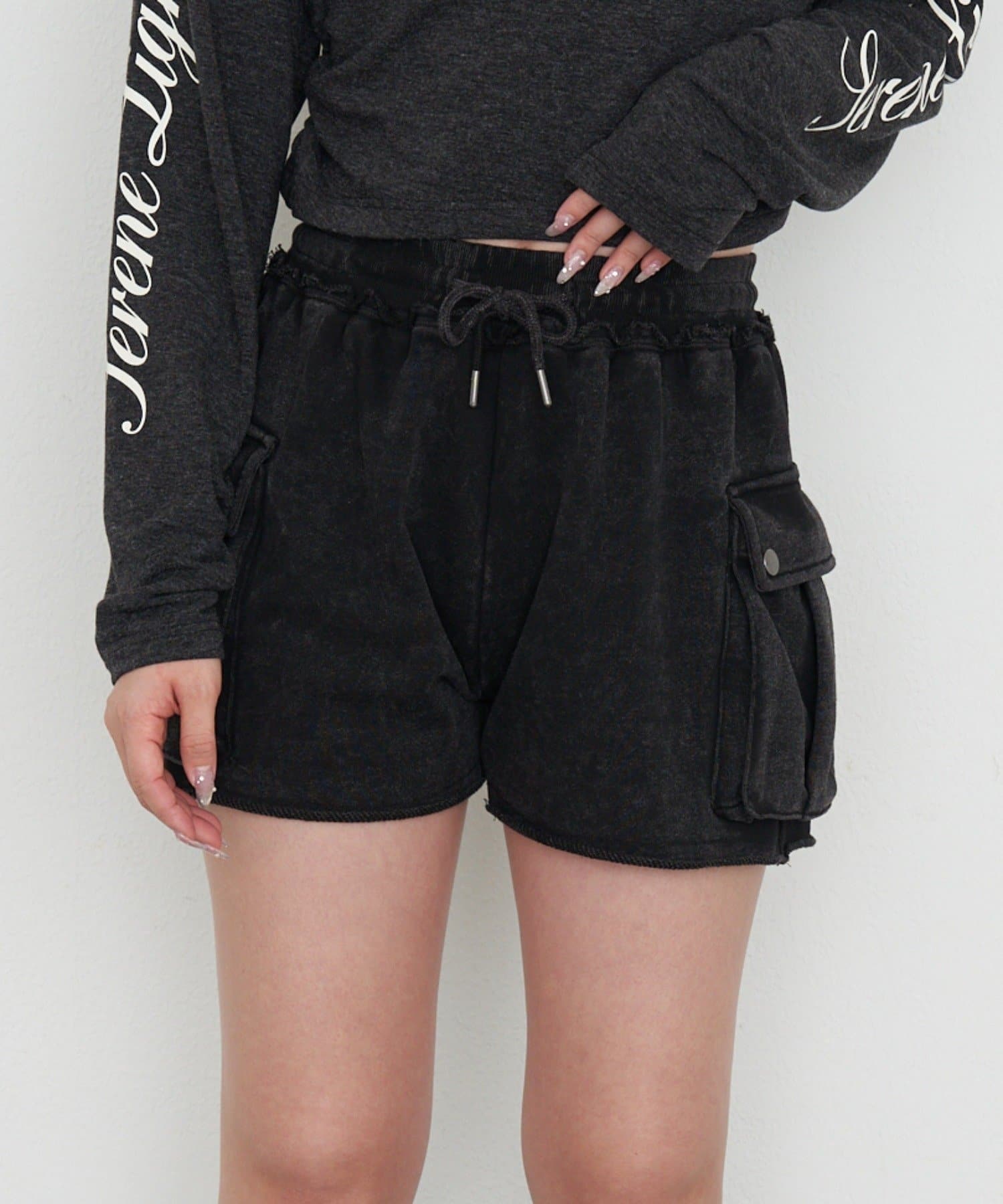 OUTLET(アウトレット) 【RAY CASSIN】ピグメントカーゴショートパンツ