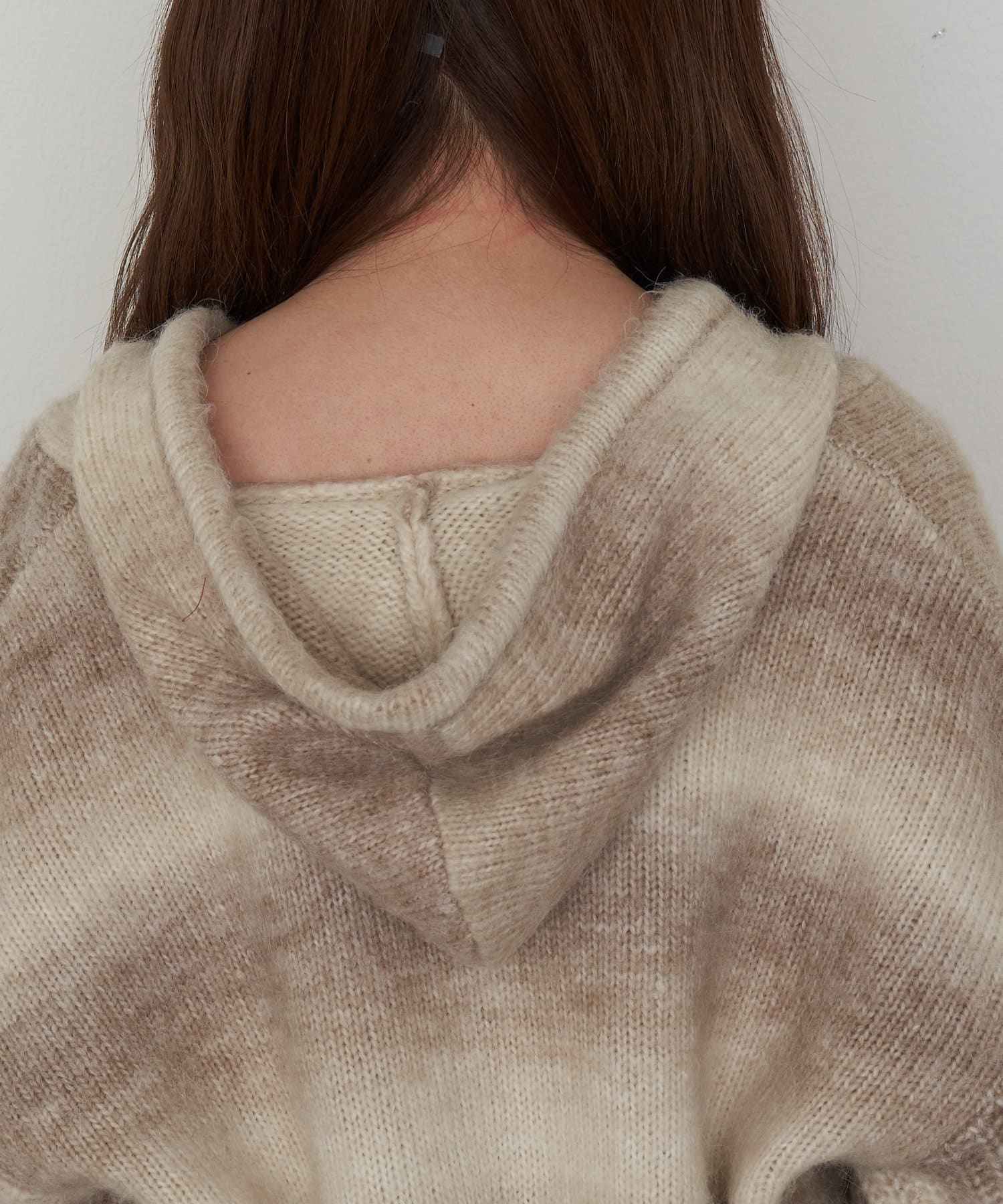 OUTLET(アウトレット) 【RAY CASSIN】グラデーションスキッパーフードチュニック