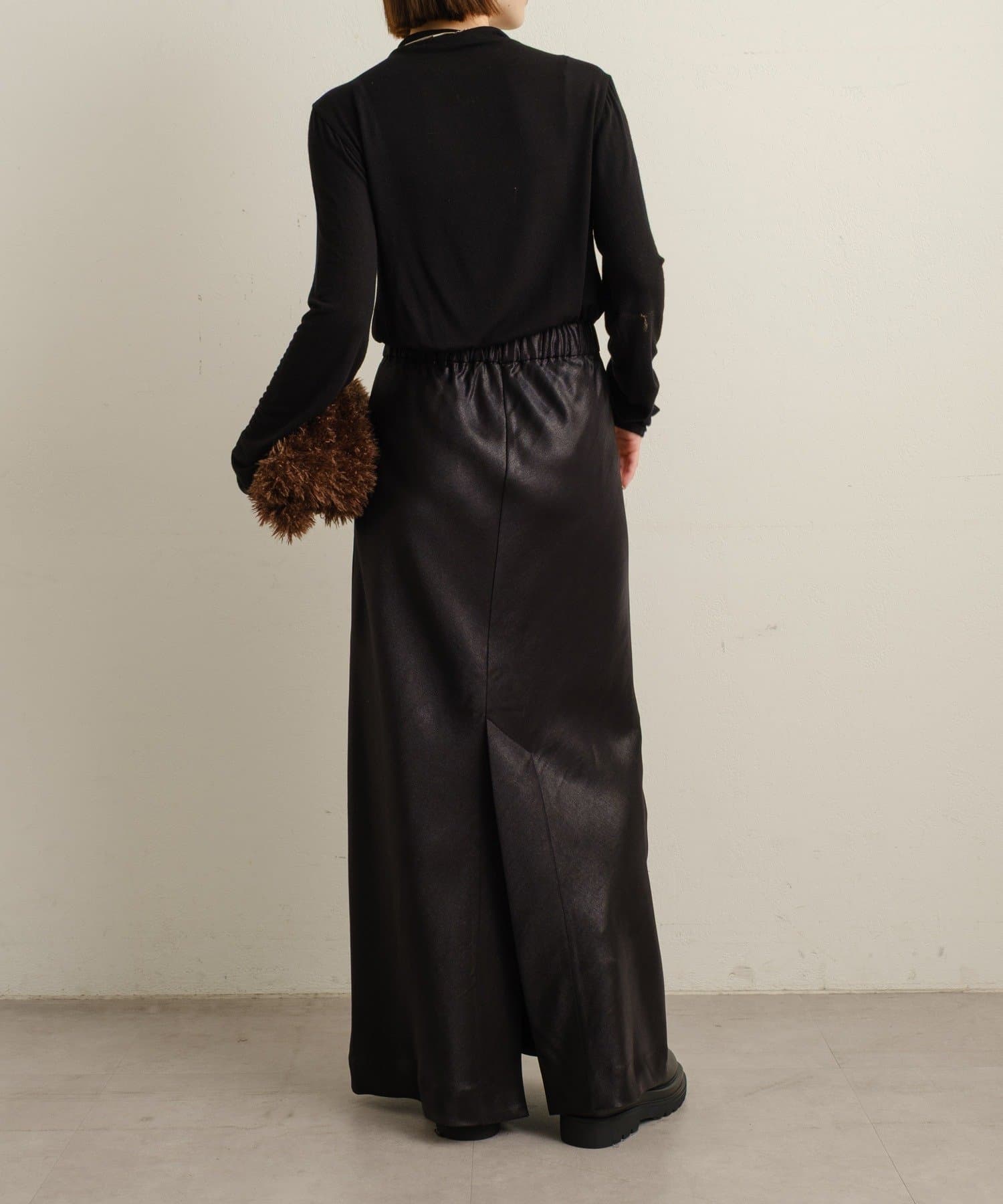 OUTLET(アウトレット) 【Omekashi】モックネックロングTシャツ