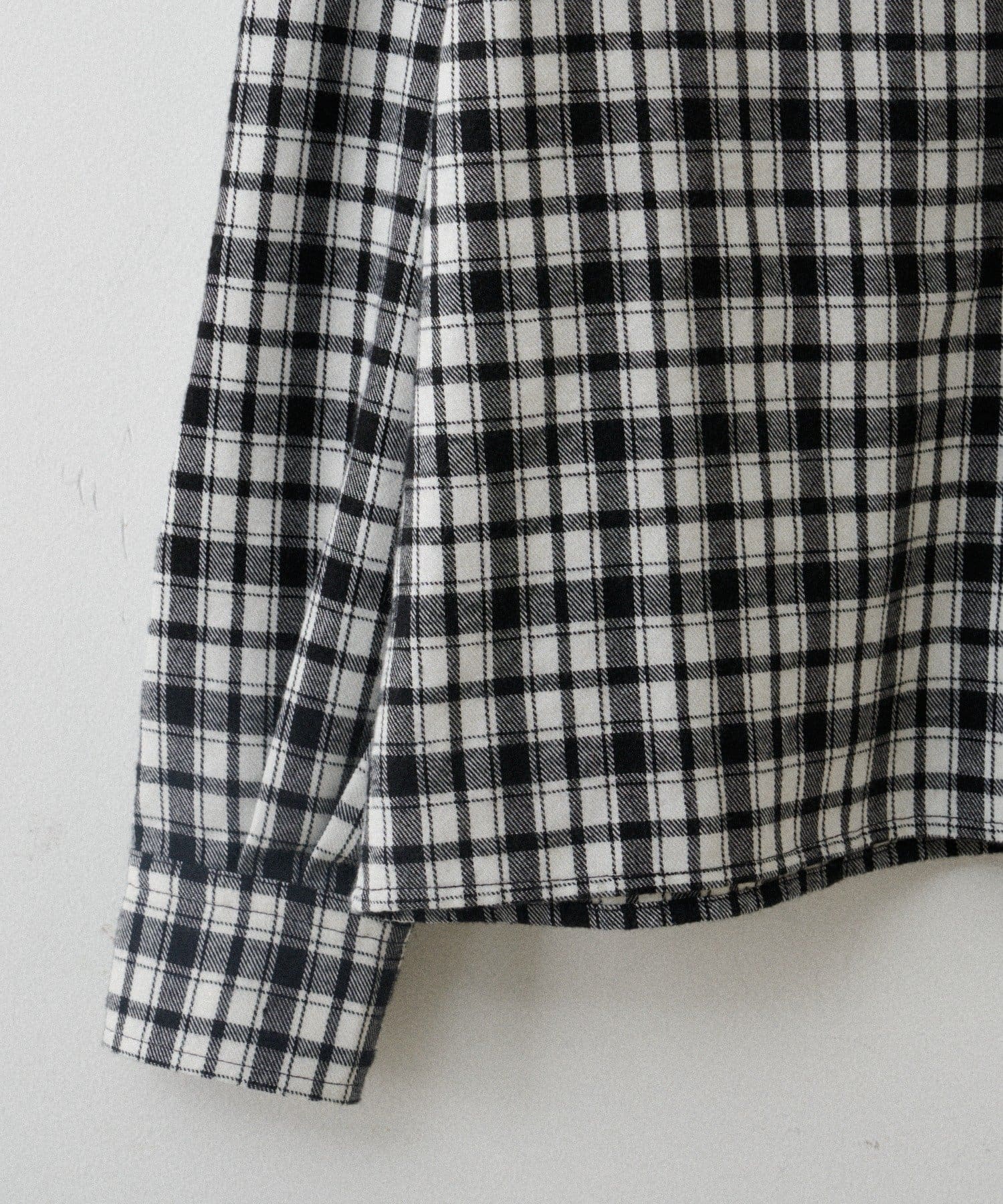 OUTLET(アウトレット) 【Kastane】【WHIMSIC】ショートレングスフランネルチェックシャツ