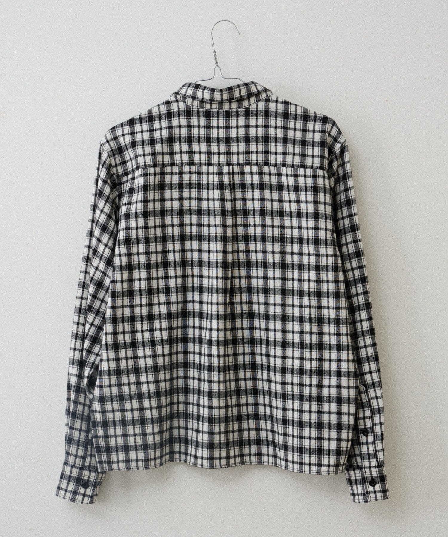 OUTLET(アウトレット) 【Kastane】【WHIMSIC】ショートレングスフランネルチェックシャツ