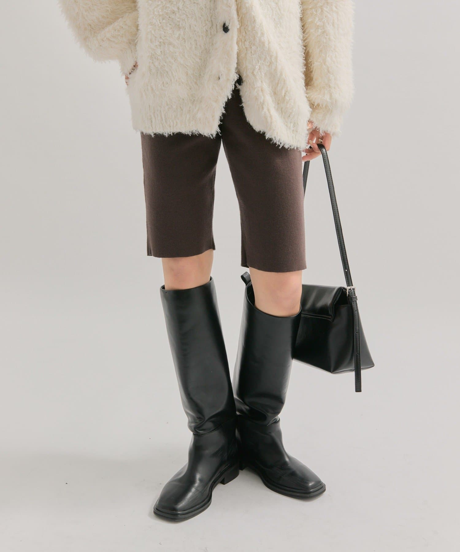 OUTLET(アウトレット) 【mystic】バイカーニットパンツ