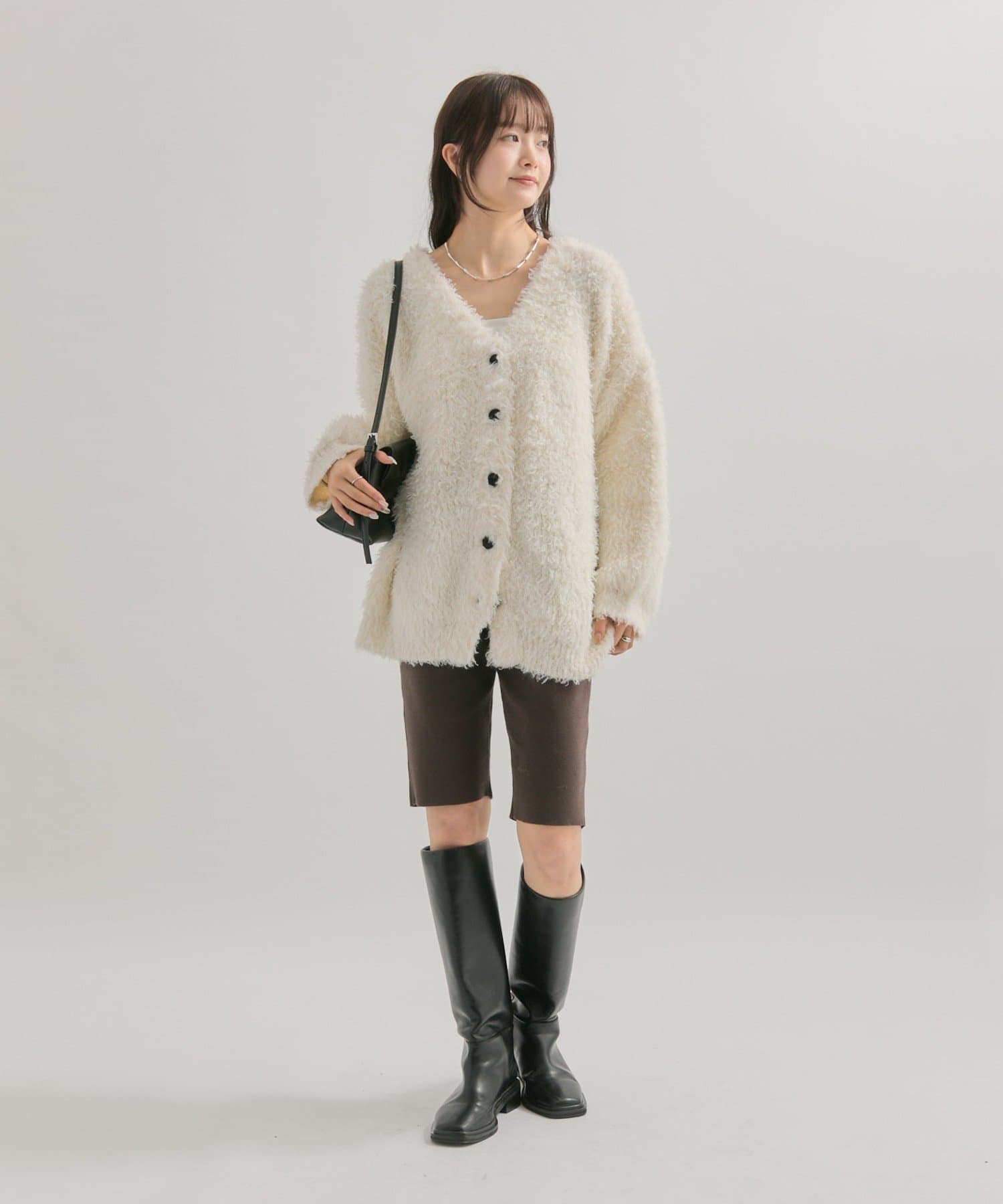 OUTLET(アウトレット) 【mystic】バイカーニットパンツ