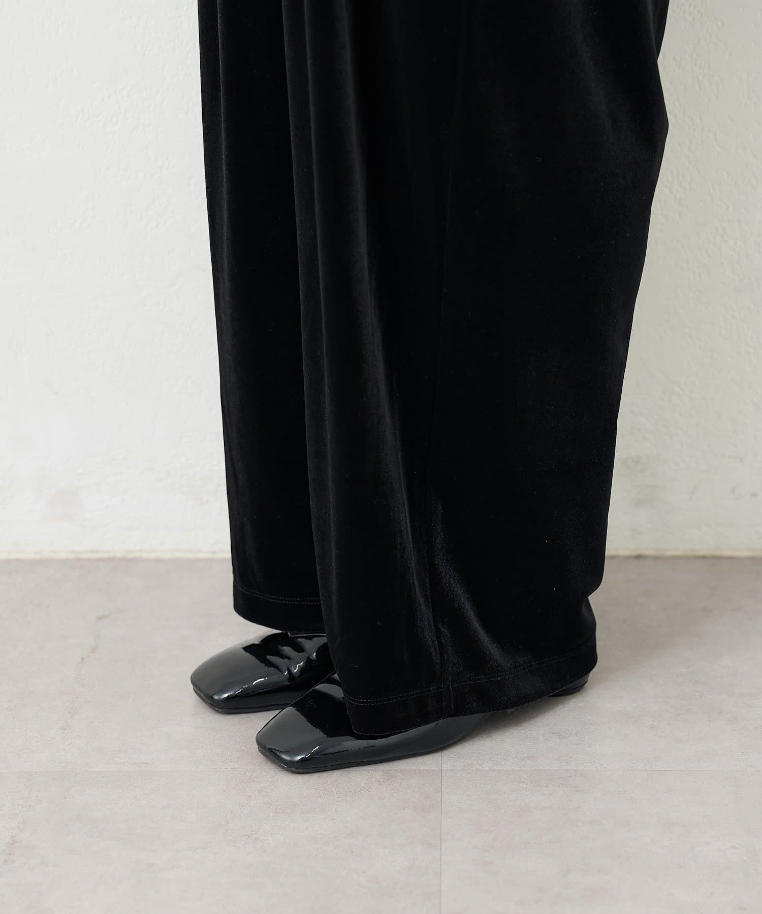 OUTLET(アウトレット) 【Kastane】B ベロアサロペット