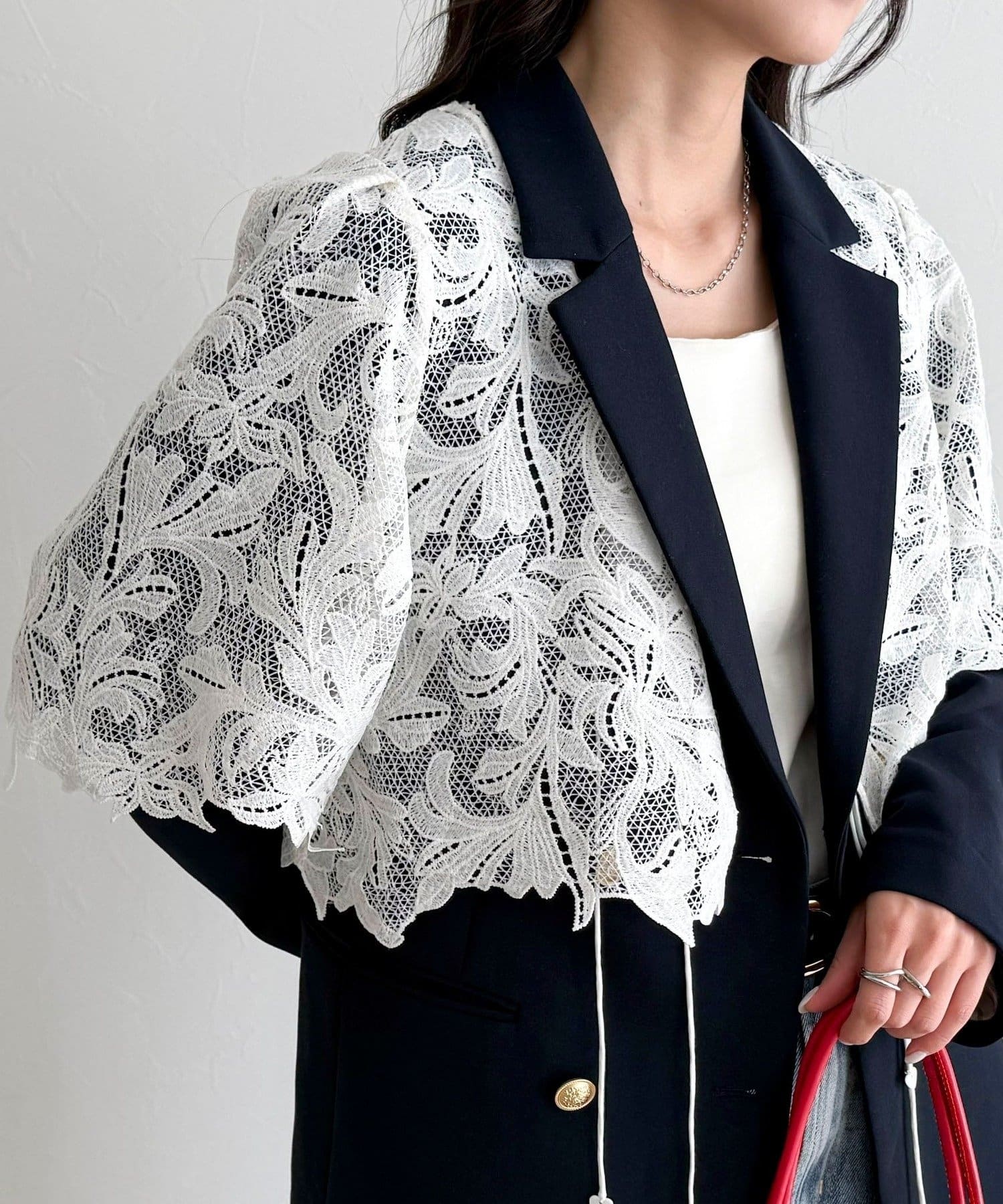 FREDY & GLOSTER(フレディ アンド グロスター) レースボレロ