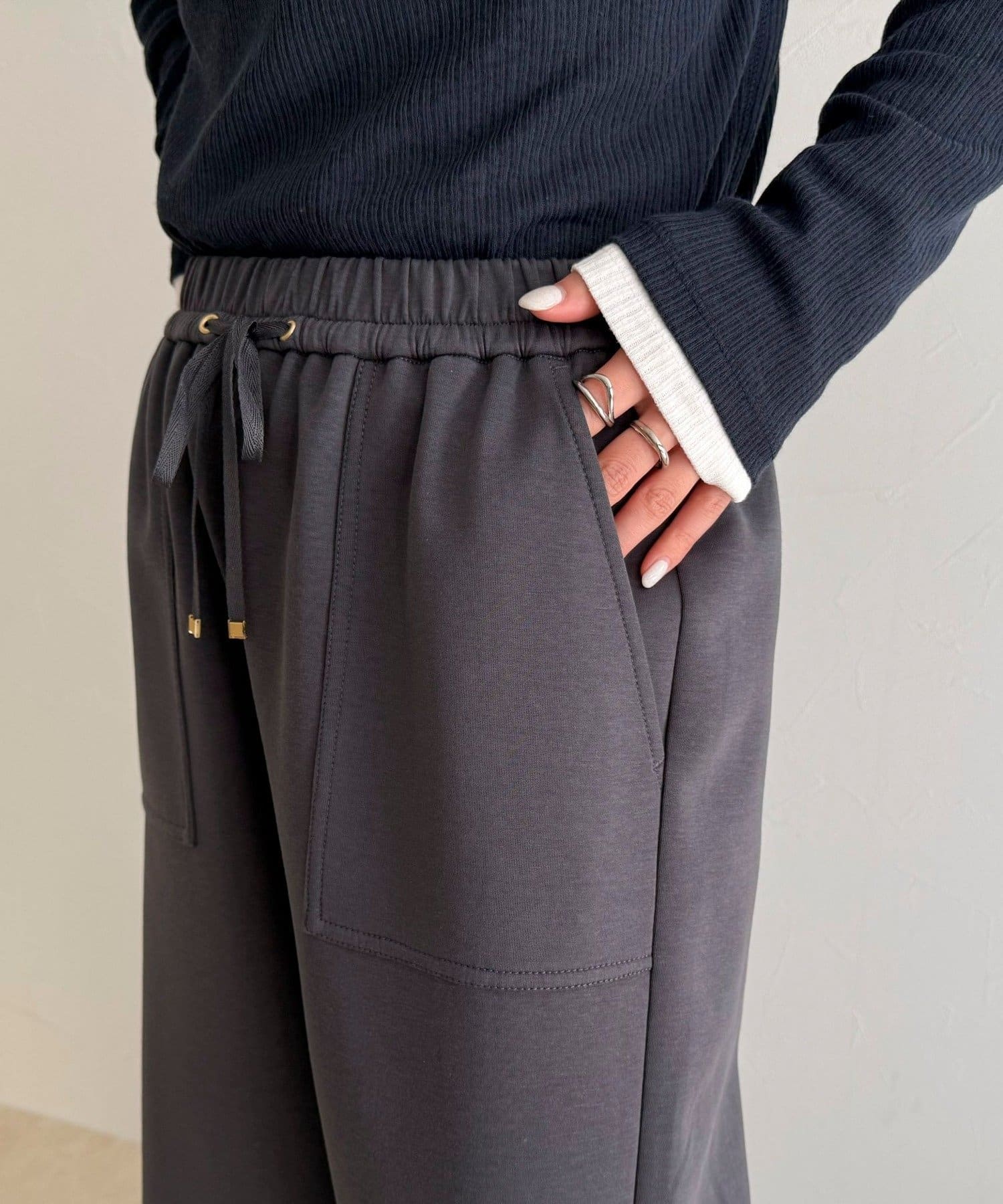 FREDY & GLOSTER(フレディ アンド グロスター) ポンチイージーベイカーパンツ