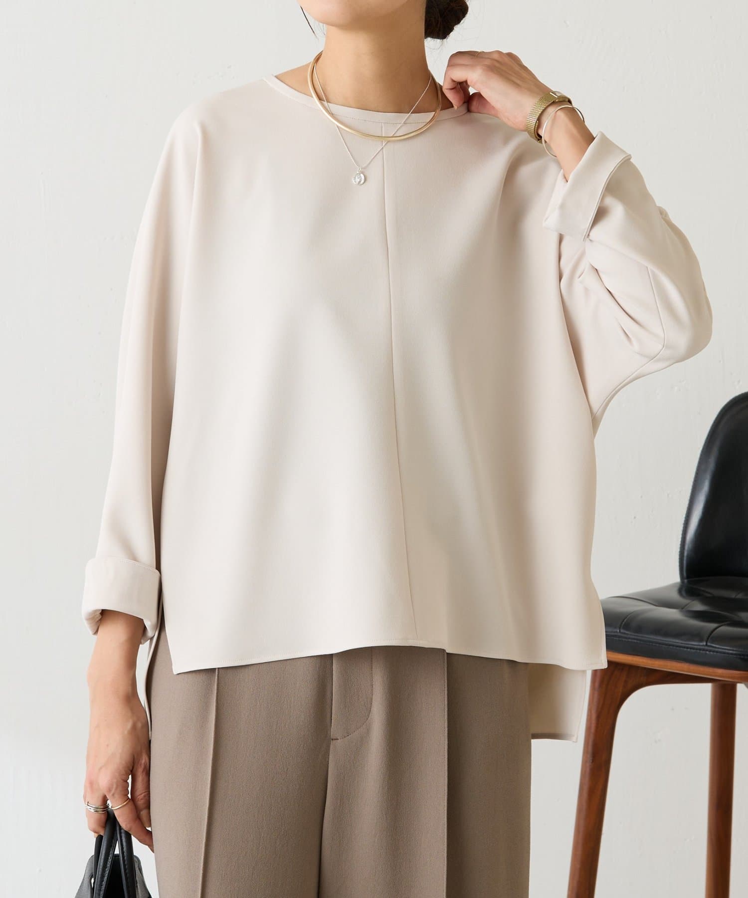 BEARDSLEY(ビアズリー) ストレッチツイルプルオーバー