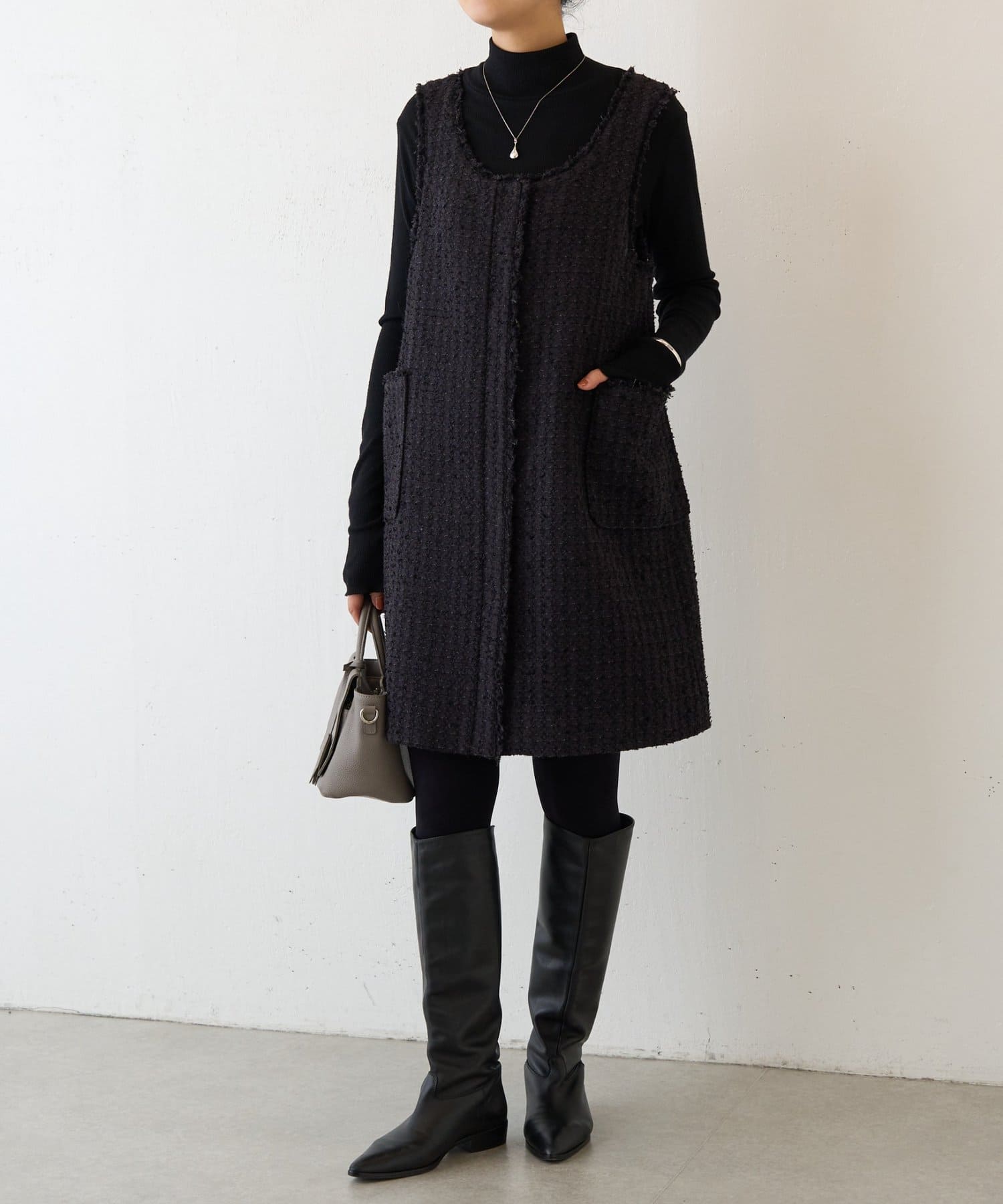 BEARDSLEY(ビアズリー) ツイードミニジャンスカ