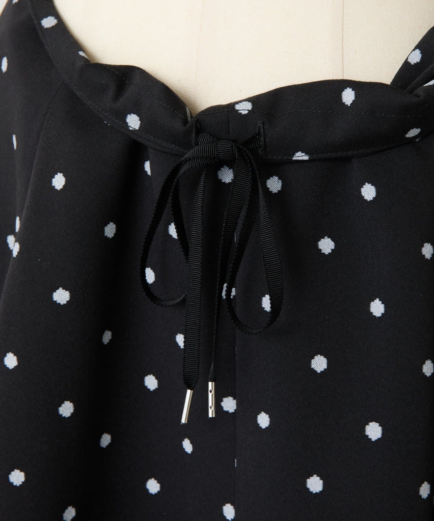 BEARDSLEY(ビアズリー) ラフドットプリントフレアスカート