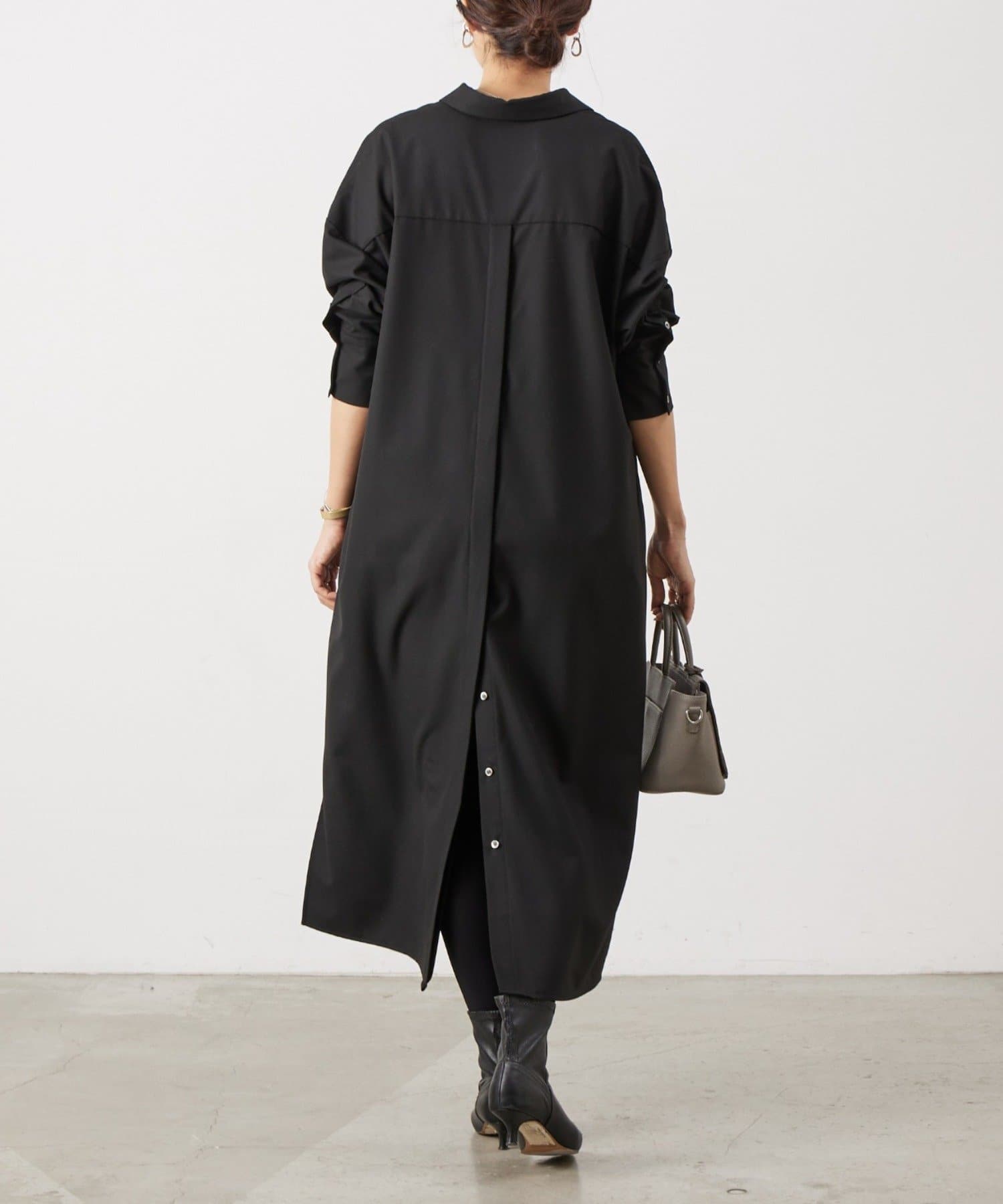 BEARDSLEY(ビアズリー) 後ろ比翼ワンピース