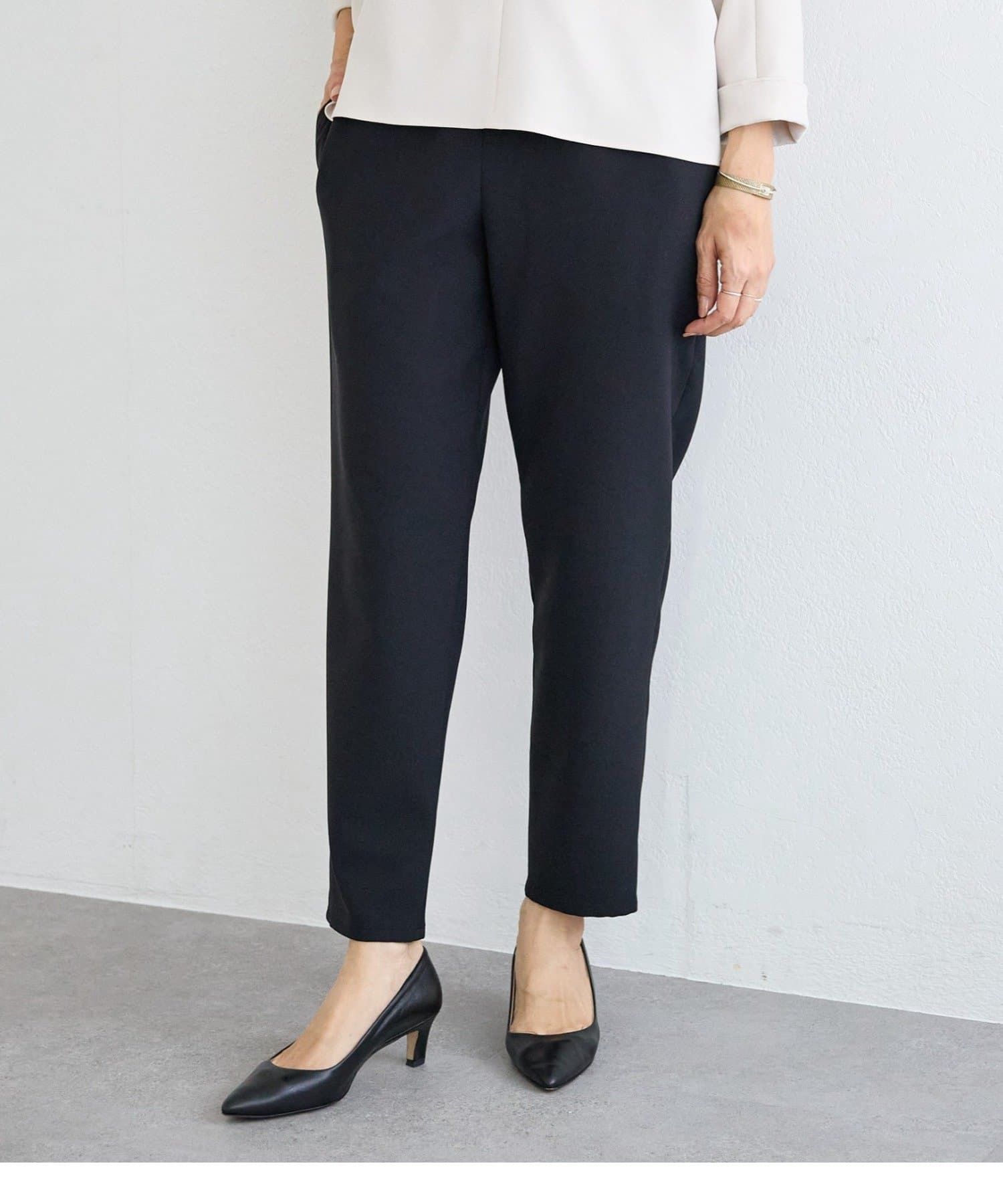 BEARDSLEY(ビアズリー) ウエストリブスリムパンツ