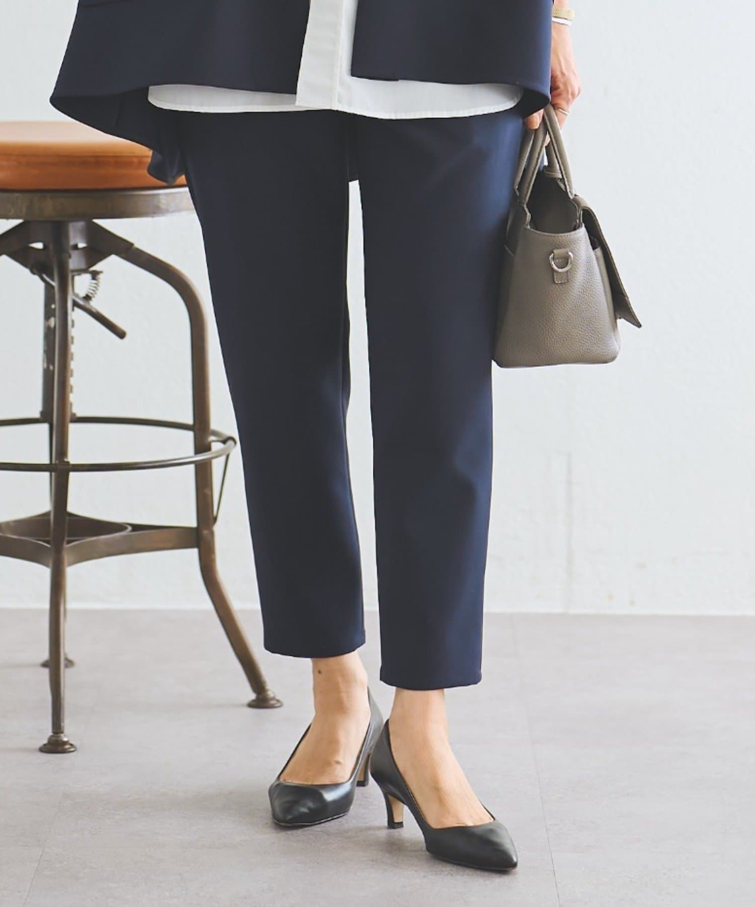 BEARDSLEY(ビアズリー) ウエストリブスリムパンツ