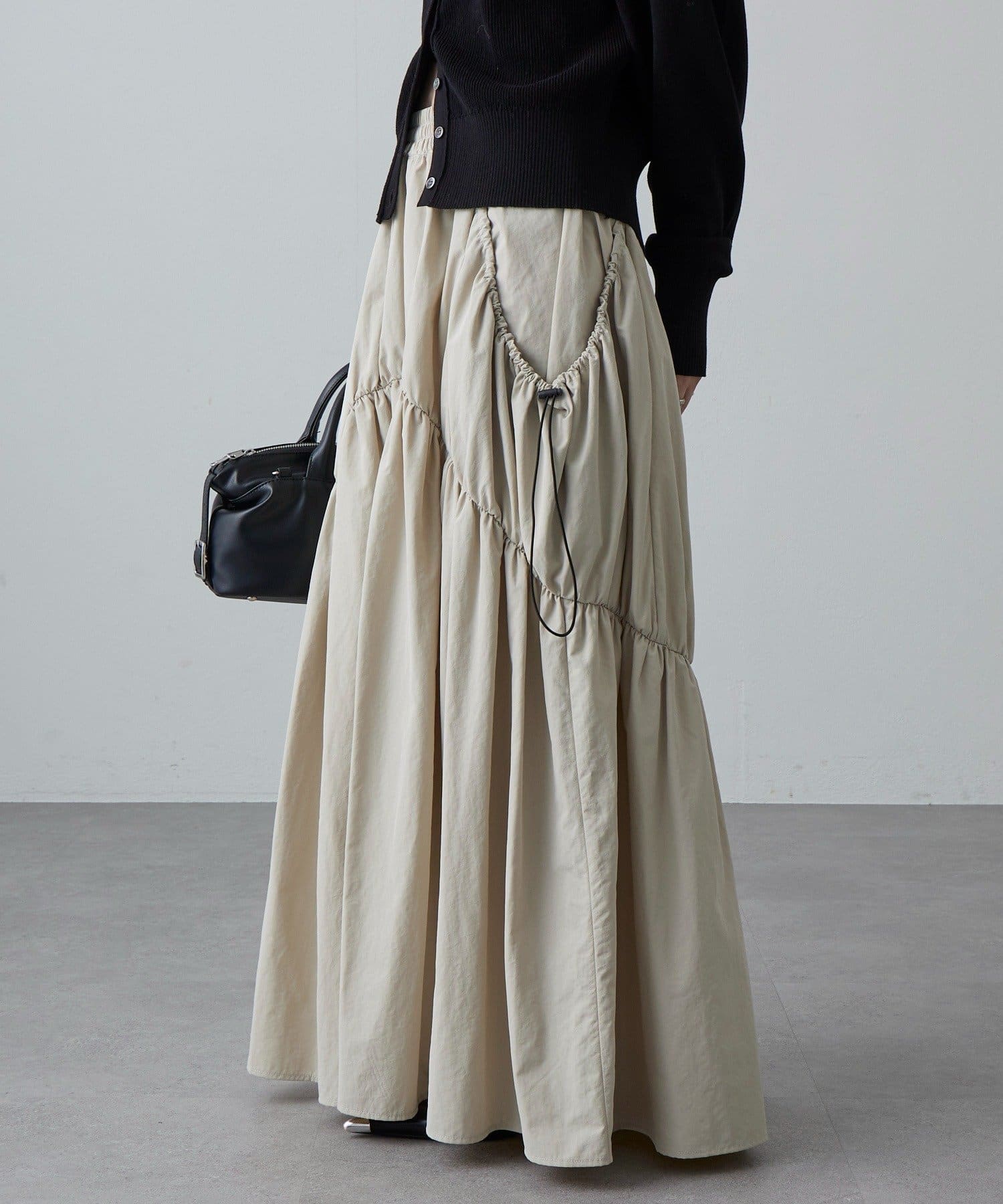 Lui's(ルイス) BIGポケットギャザースカート