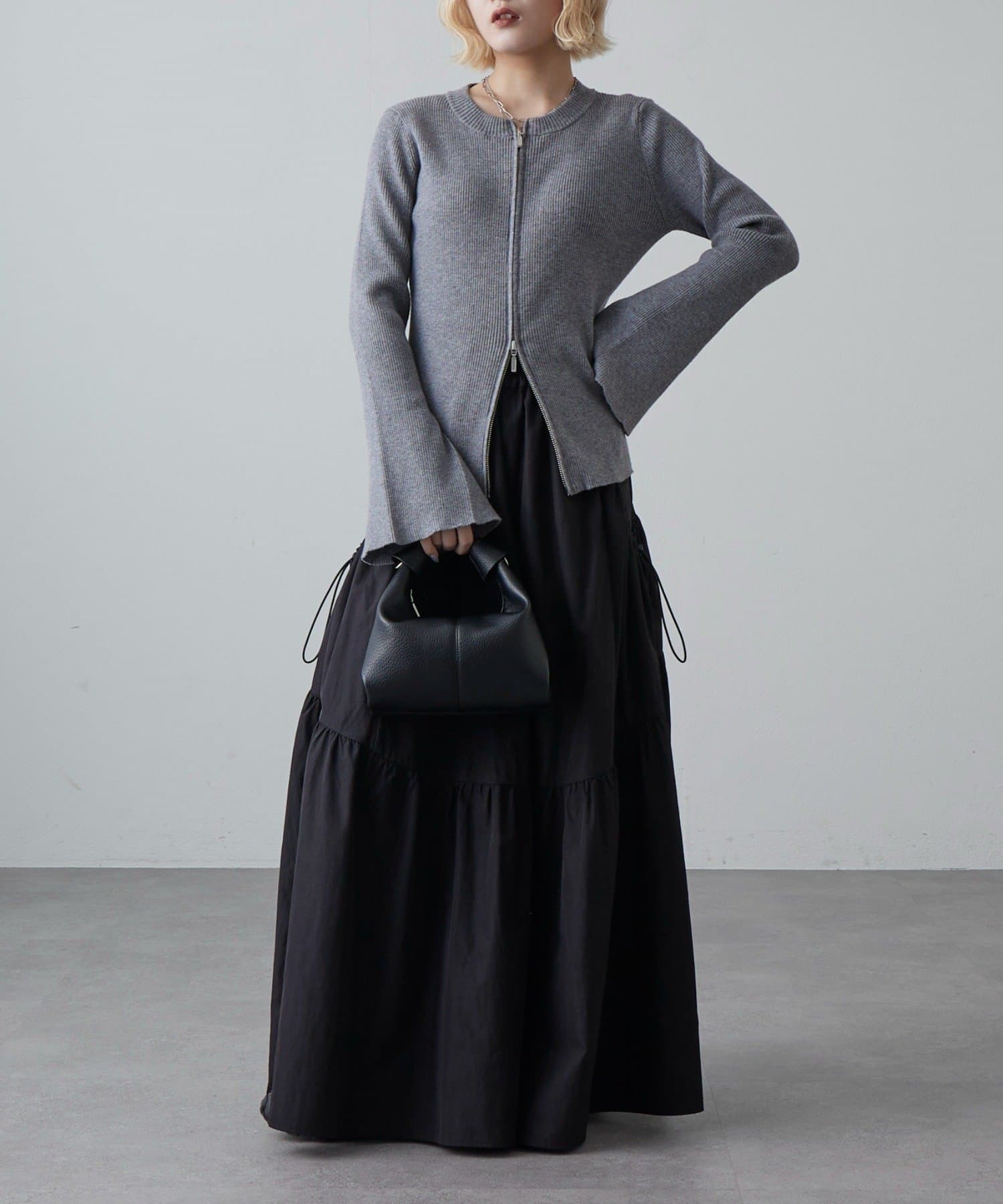 Lui's(ルイス) BIGポケットギャザースカート