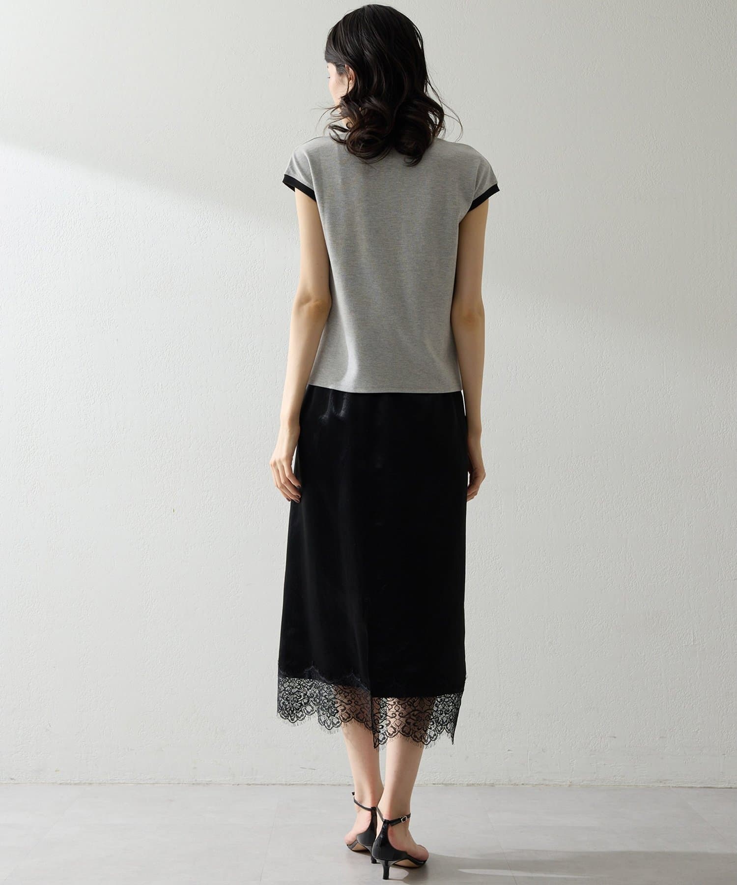 Whim Gazette(ウィム ガゼット) 【THE PAUSE】フレンチリンガーTEE