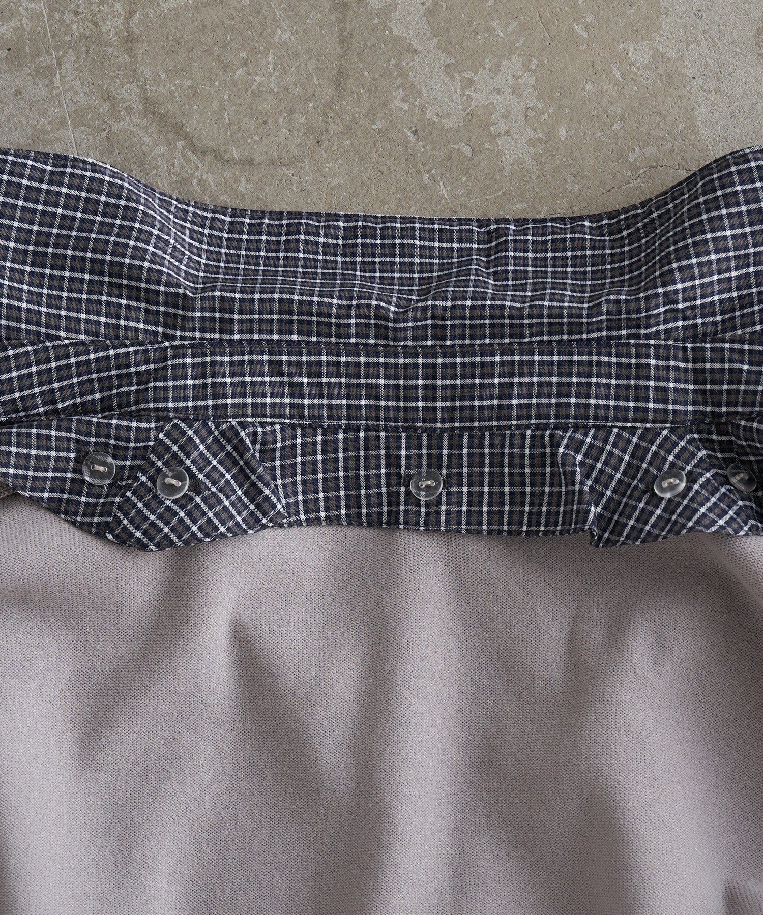 RAY CASSIN(レイカズン) シャツレイヤードカーディガン