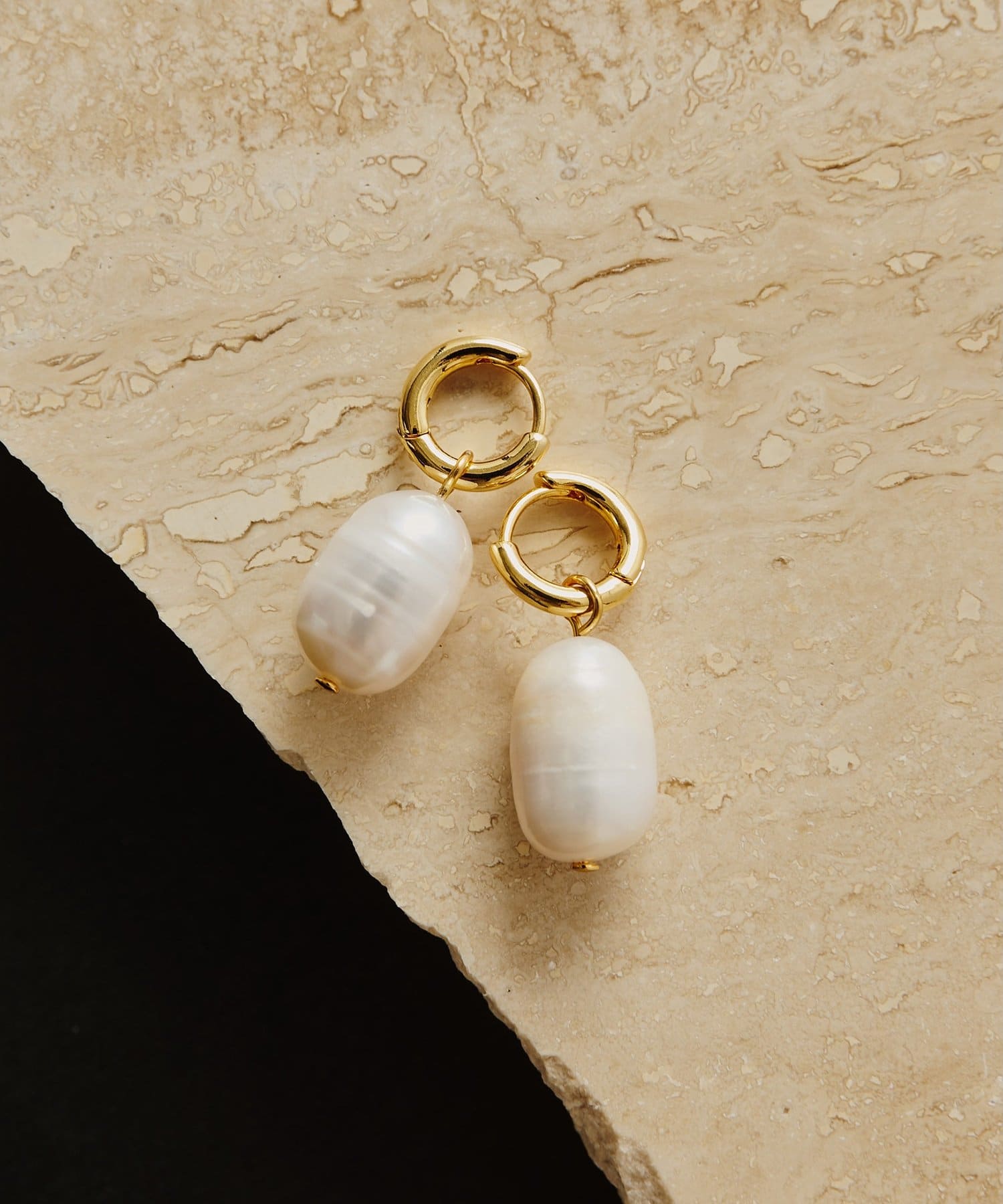 Whim Gazette(ウィム ガゼット) 【THE PAUSE】パールドロップピアス