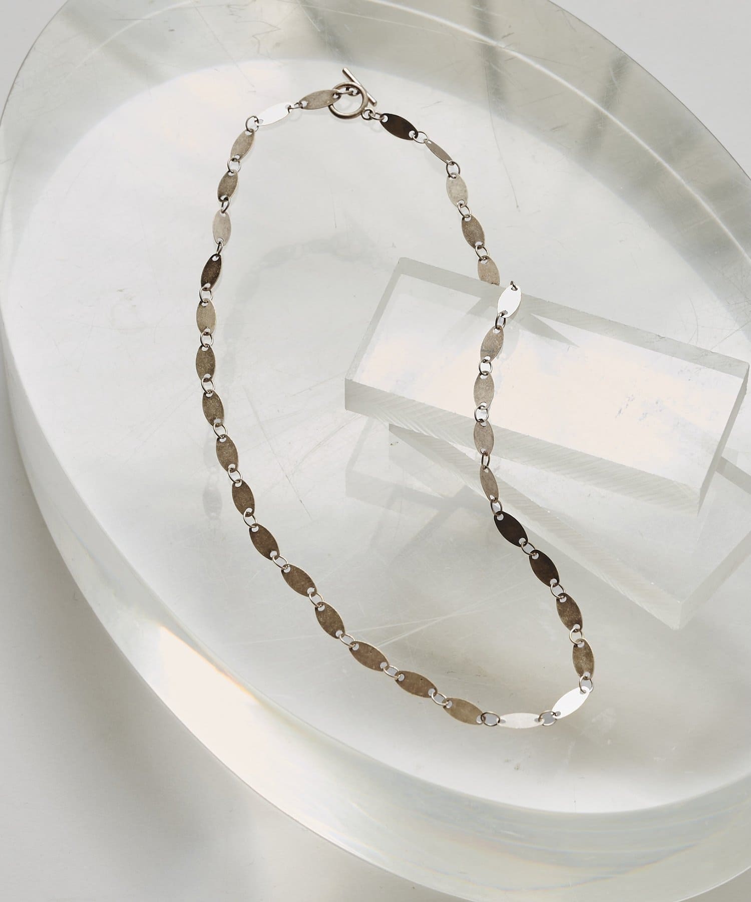 Whim Gazette(ウィム ガゼット) 【THE PAUSE】オーバルチェーンネックレス