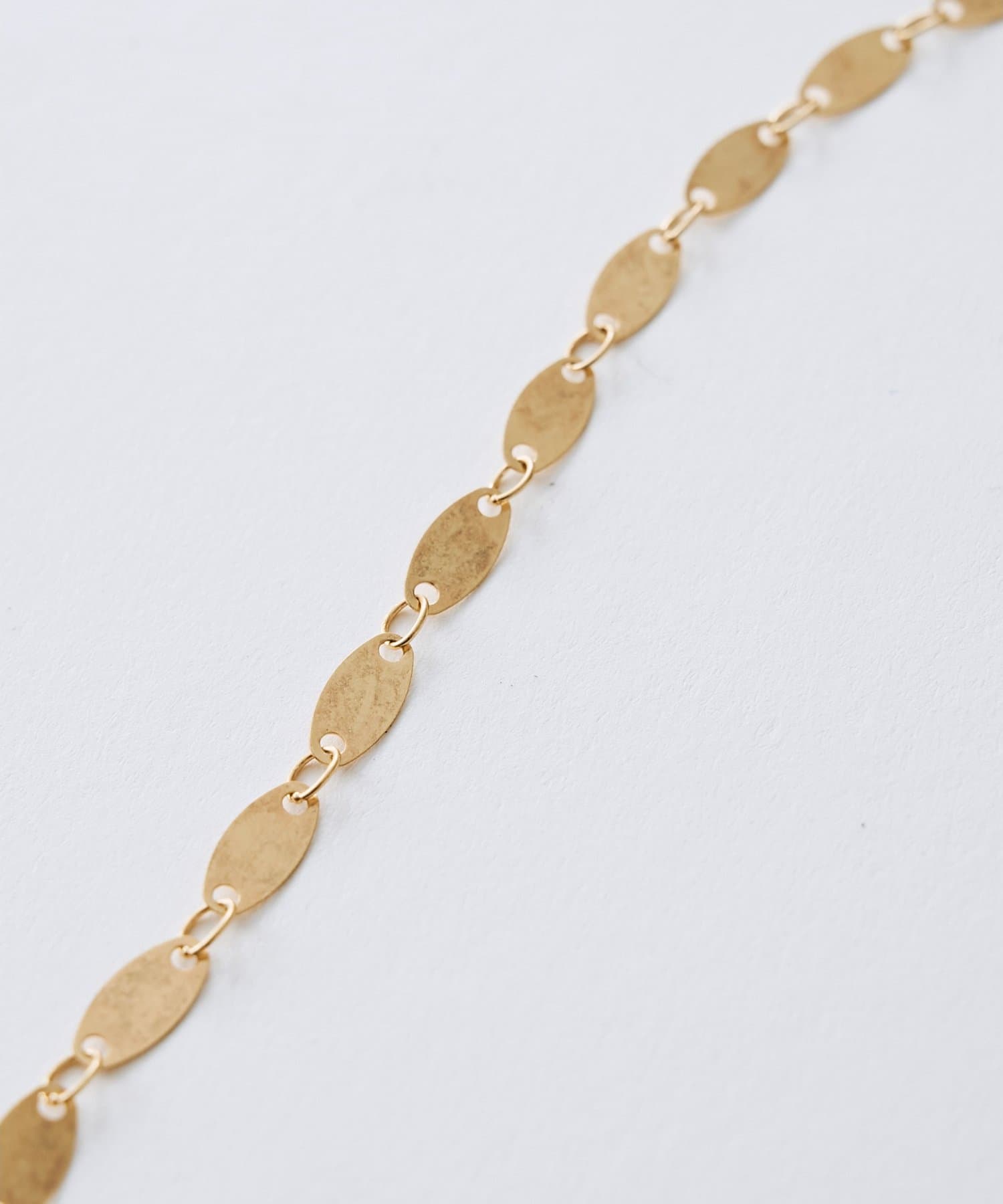 Whim Gazette(ウィム ガゼット) 【THE PAUSE】オーバルチェーンネックレス