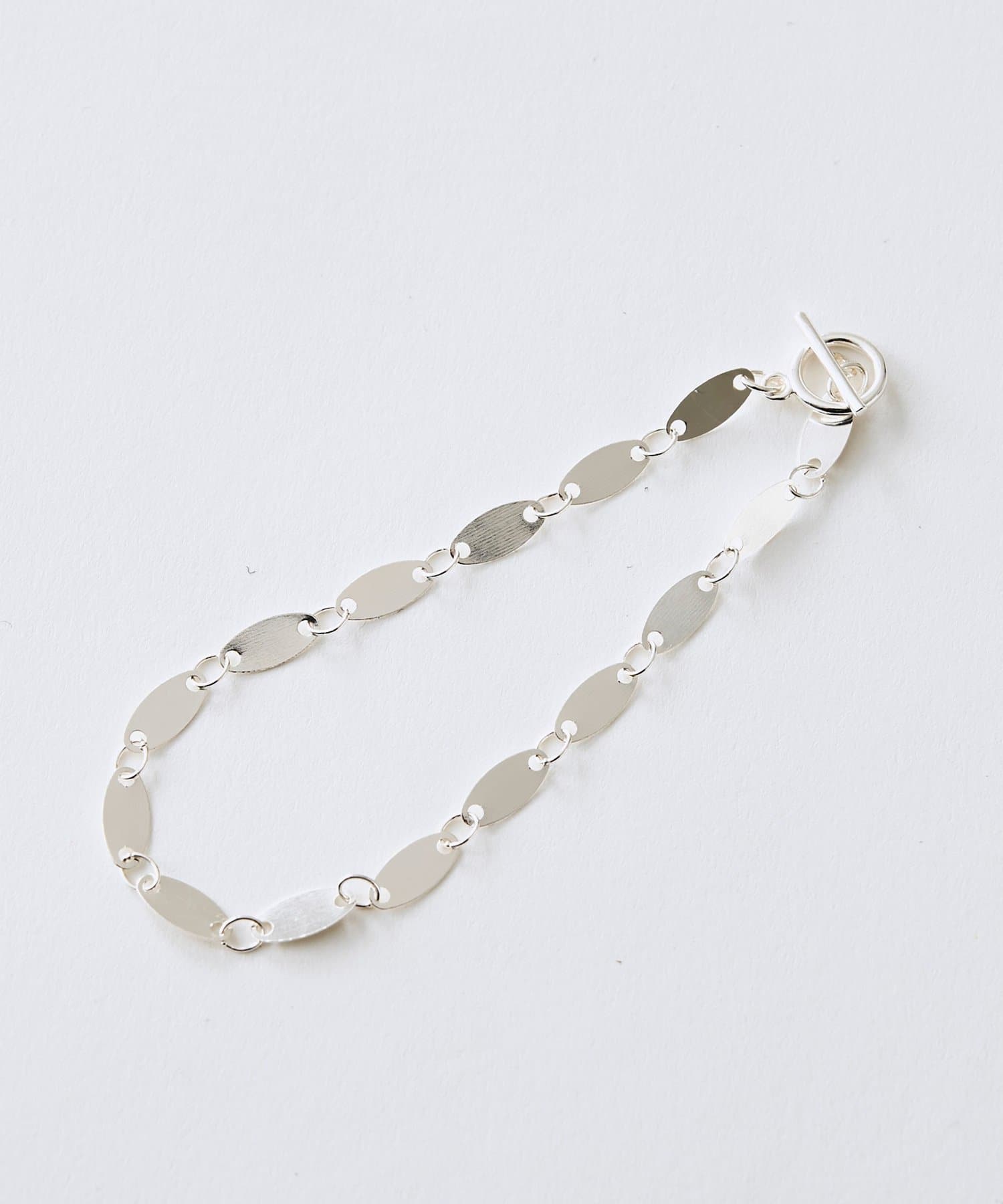 Whim Gazette(ウィム ガゼット) 【THE PAUSE】オーバルチェーンブレスレット