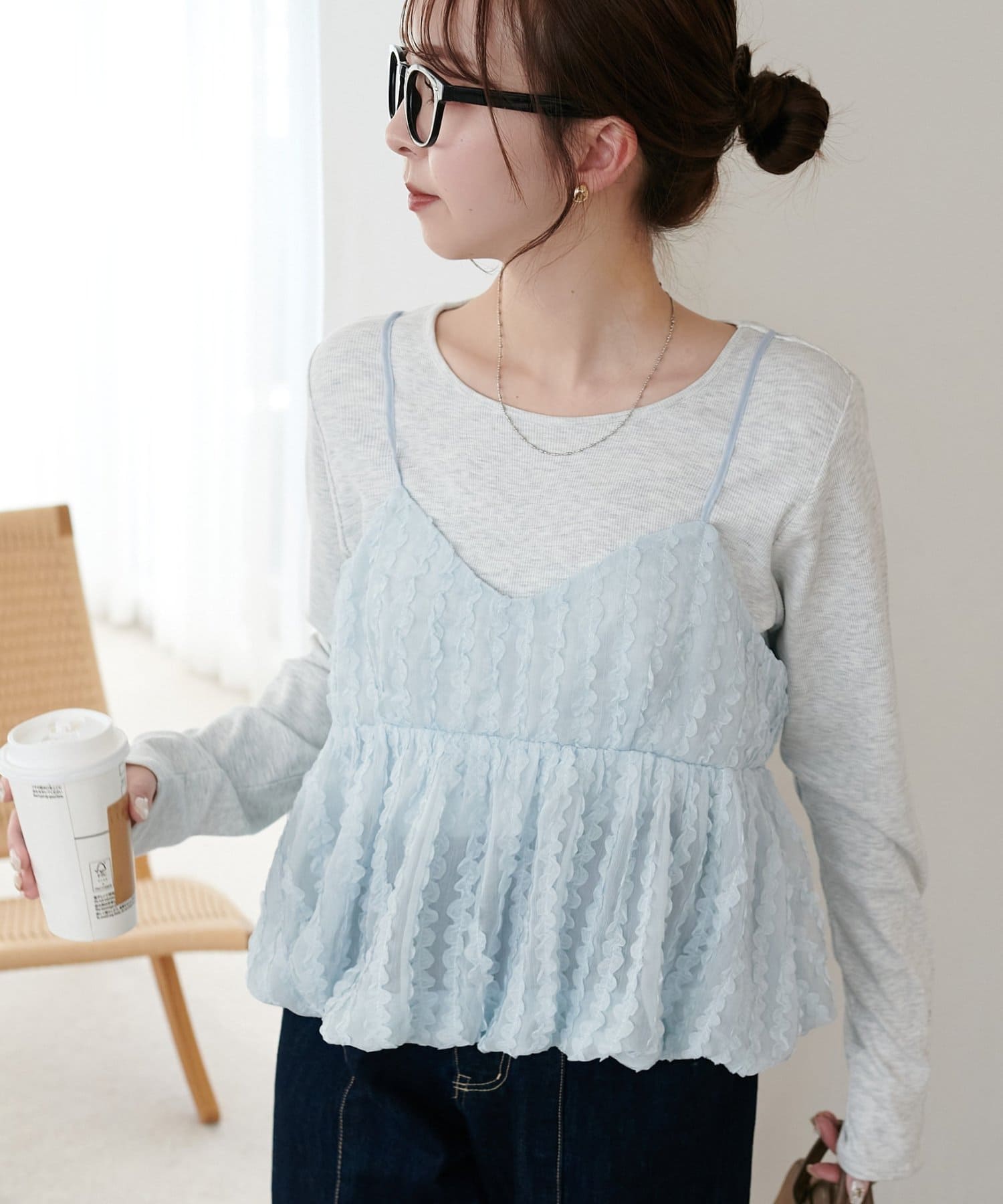 DISCOAT(ディスコート) 【SS先行予約】シアージャガードバルーンキャミ