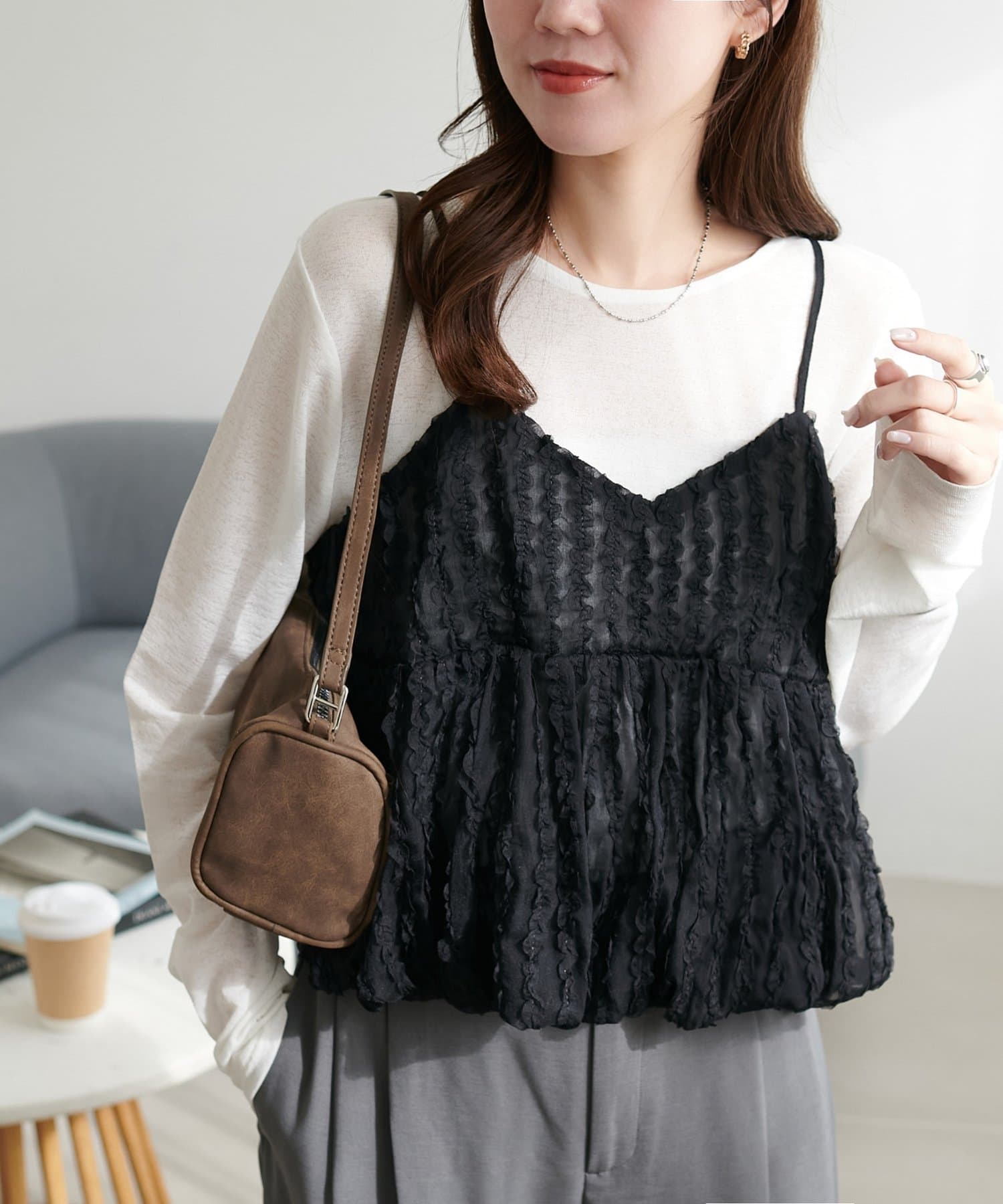 DISCOAT(ディスコート) 【SS先行予約】シアージャガードバルーンキャミ