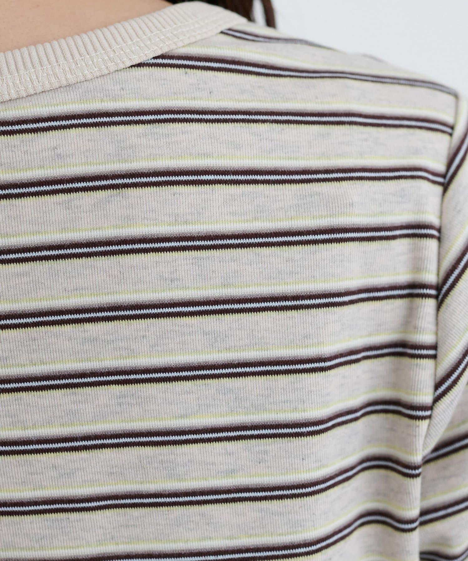 DISCOAT(ディスコート) 【〝♡”で教えて春の推し服】マルチボーダー5S