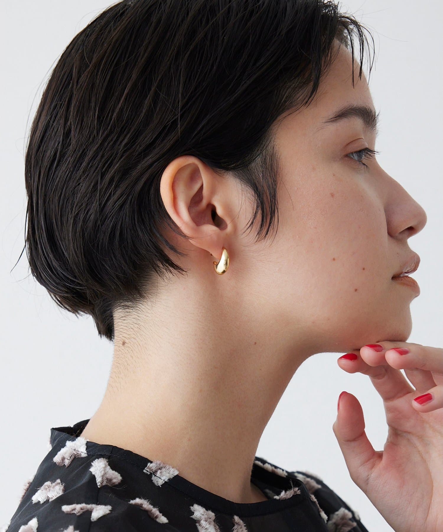 Whim Gazette(ウィム ガゼット) 【THE PAUSE】カーブピアス