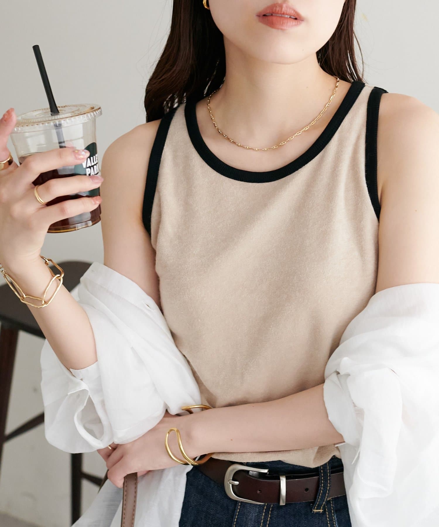 DISCOAT(ディスコート) パイルカップ付アメスリタンク