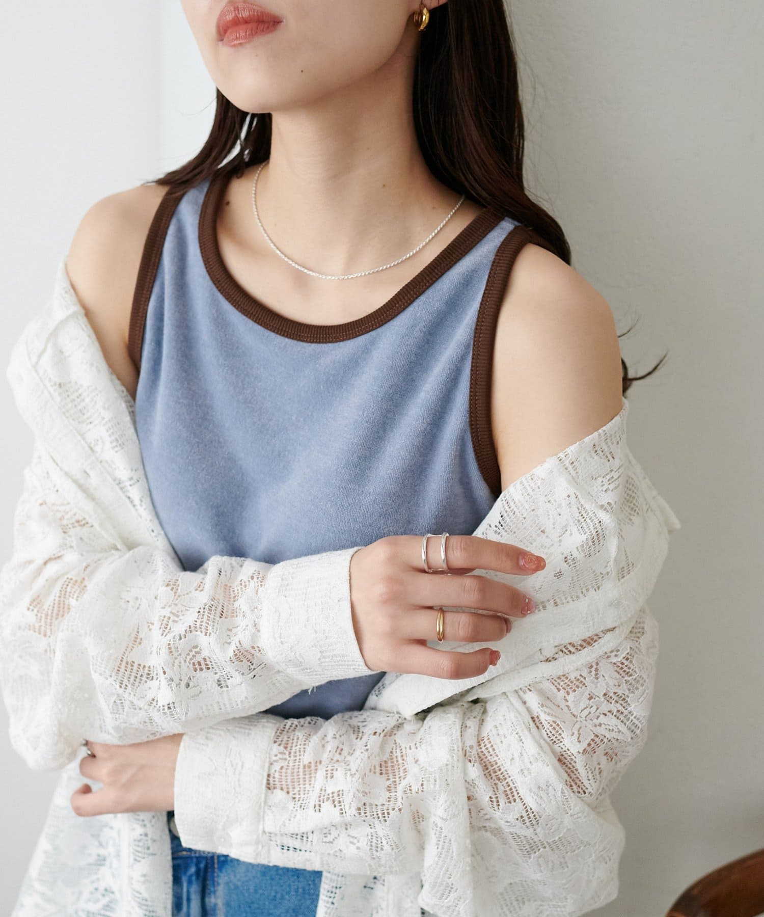 DISCOAT(ディスコート) パイルカップ付アメスリタンク