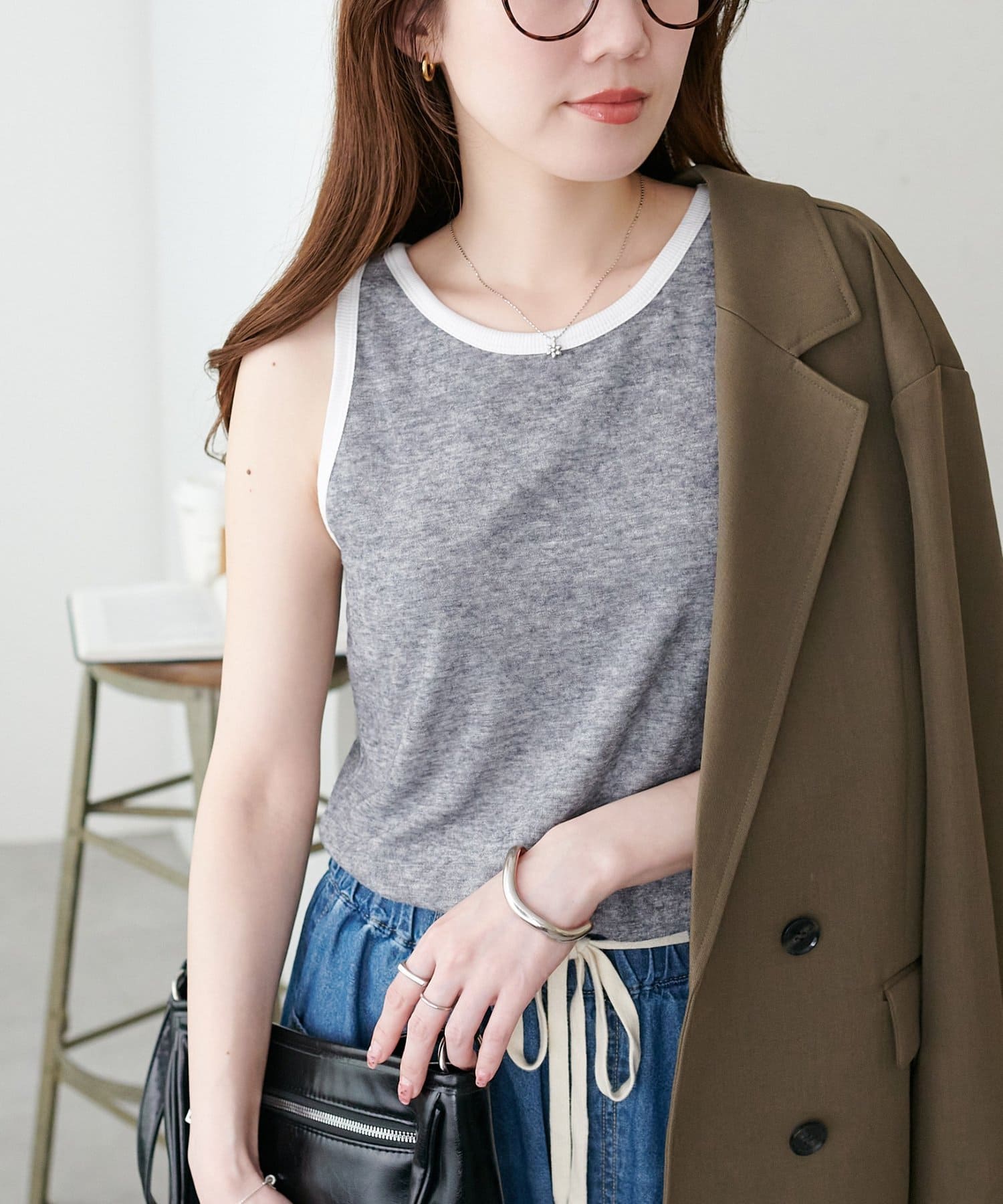 DISCOAT(ディスコート) パイルカップ付アメスリタンク