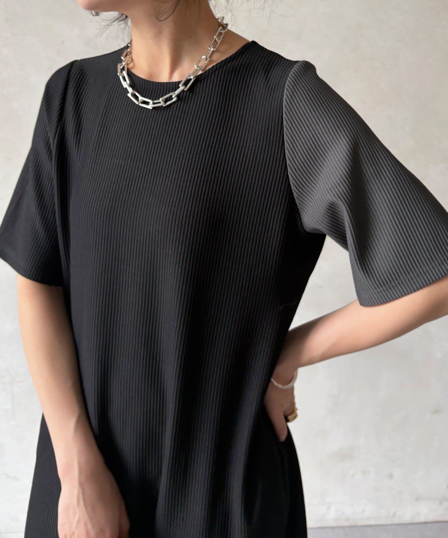 DOUDOU(ドゥドゥ) 【WEB限定】ボレロセットカットプリーツワンピース