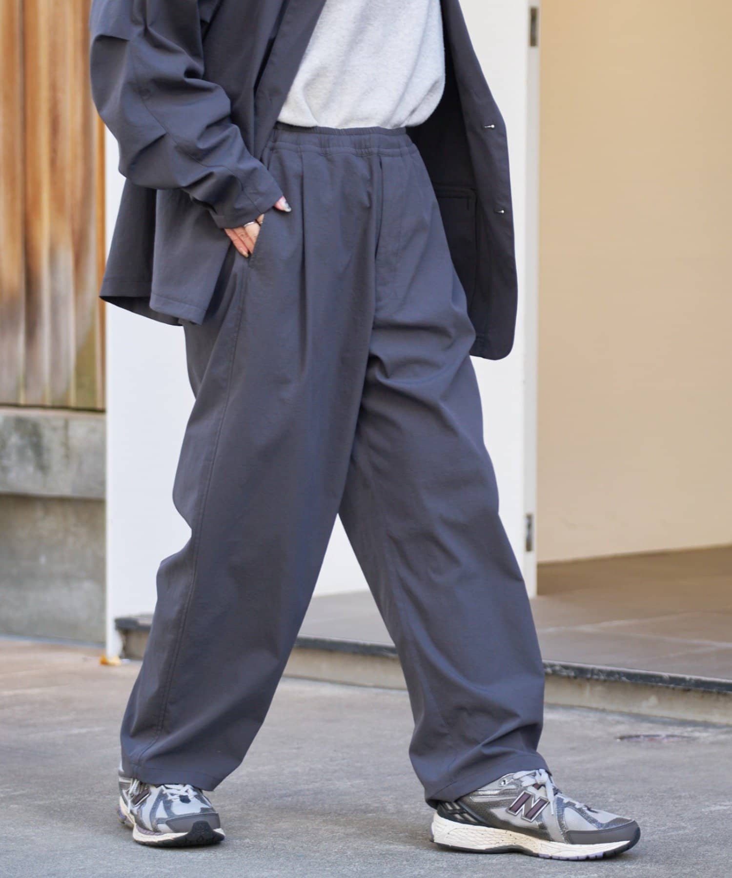 CIAOPANIC TYPY(チャオパニックティピー) 【molmol】ドライバーズワイドパンツ/ミノテックリップ