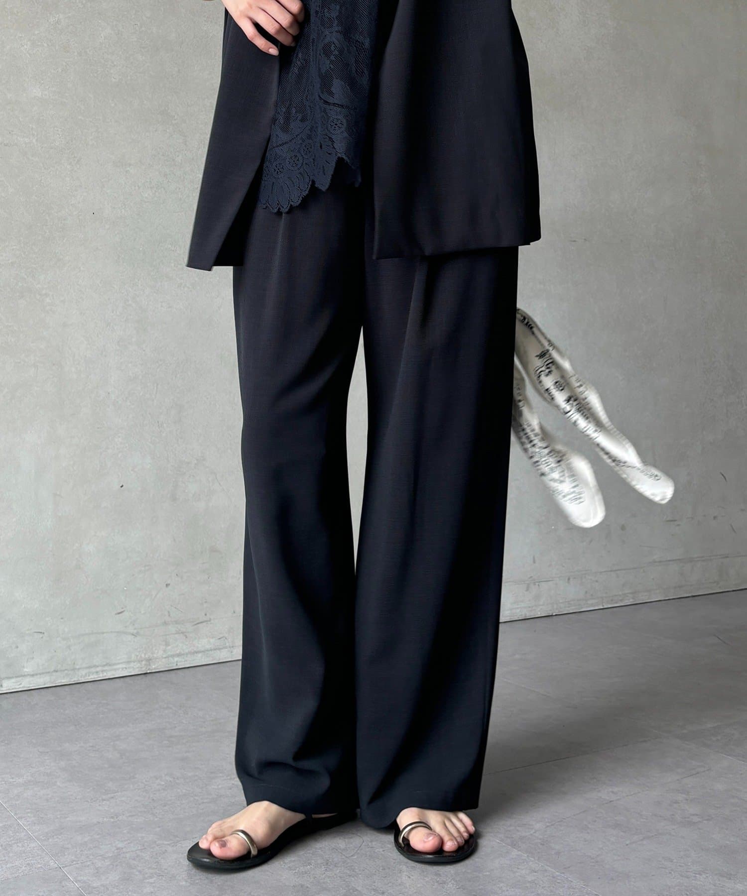 DOUDOU(ドゥドゥ) 【セットアップ可能】クールグログランタックイージーパンツ