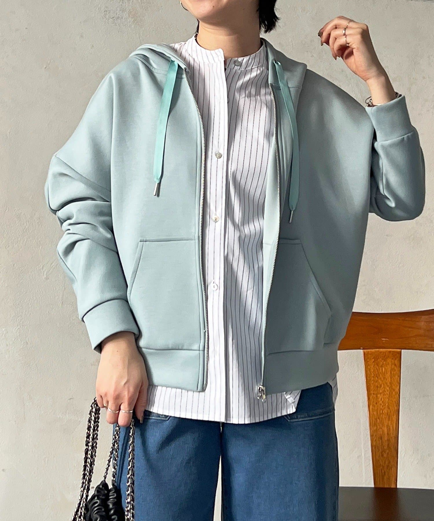 un dix cors(アンディコール) ボンディングパーカー