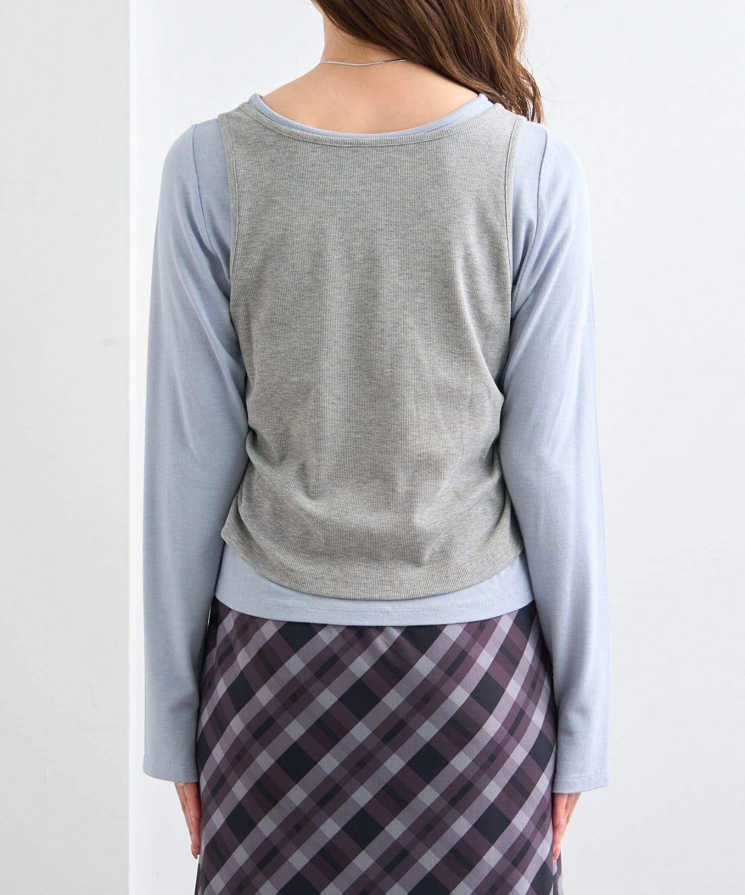 Kastane(カスタネ) 【3.12(木)12:00発売/4色展開】B タンクSETロンTEE