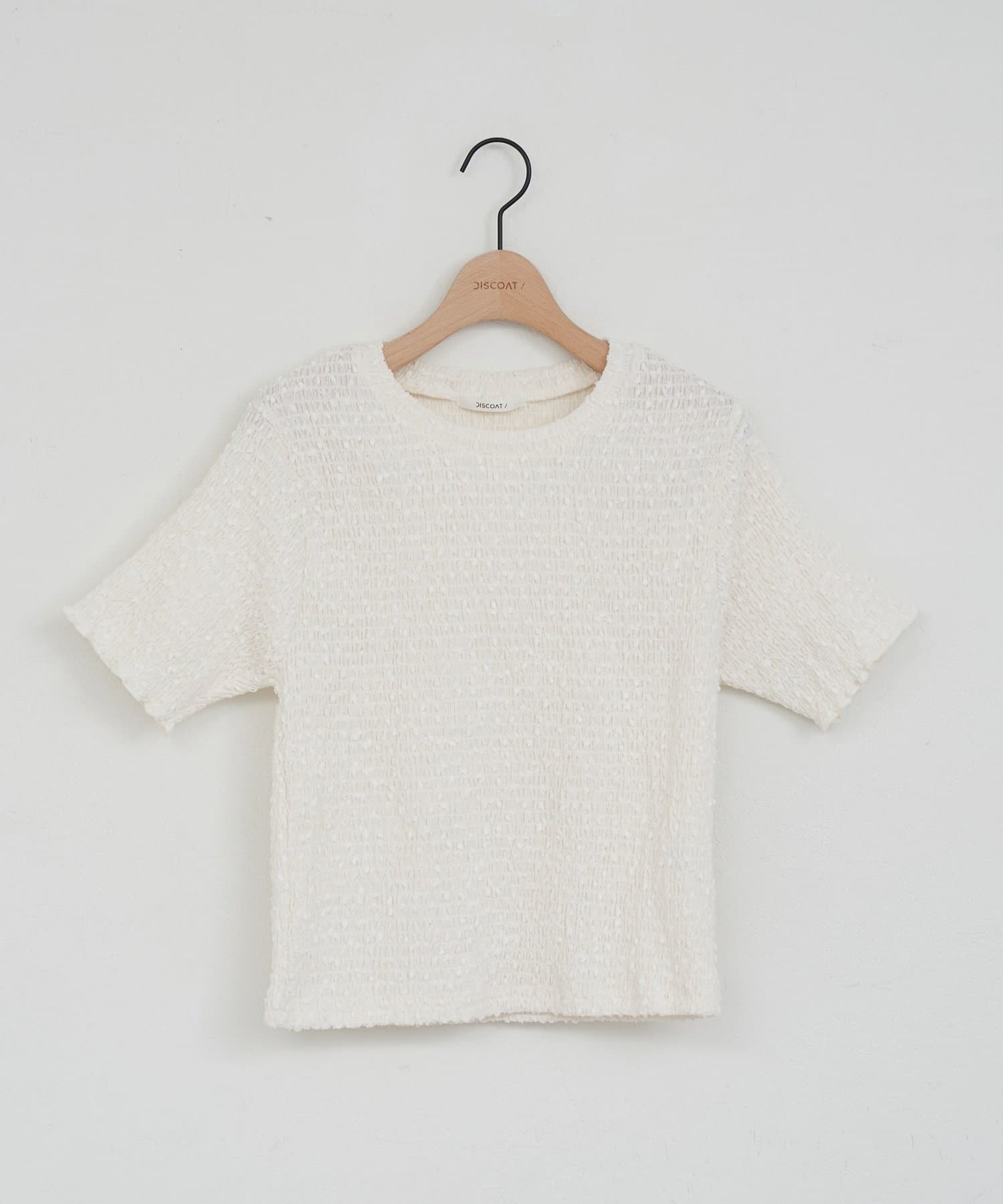 DISCOAT(ディスコート) 【WEB限定】ぽこぽこシンプルT