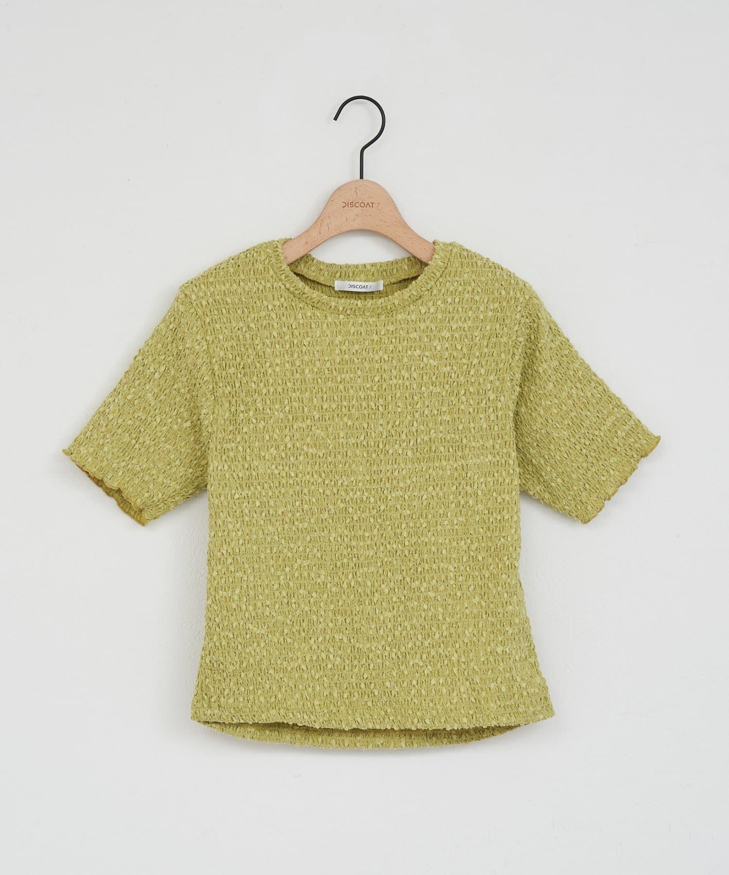 DISCOAT(ディスコート) 【WEB限定】ぽこぽこシンプルT