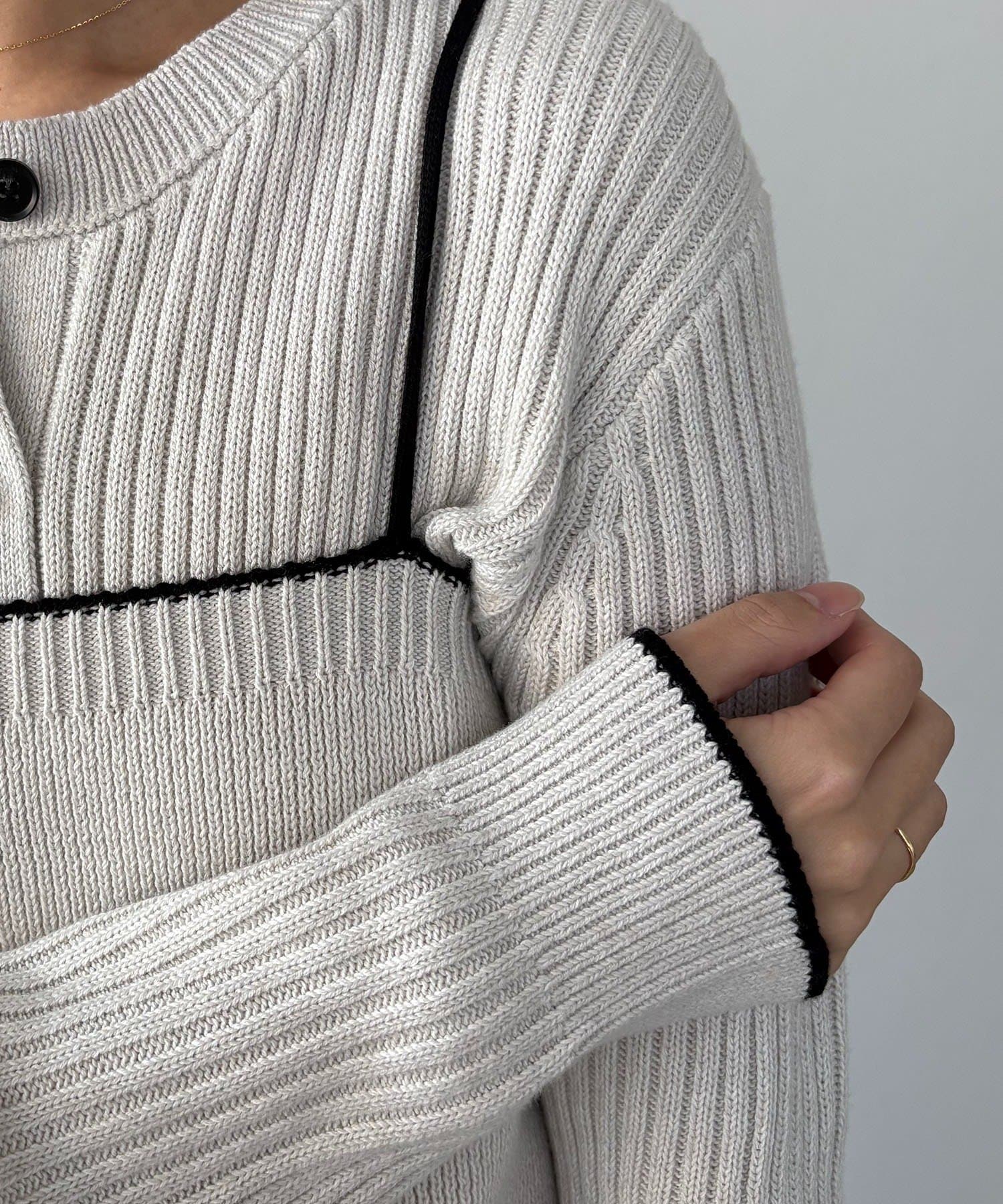 CAPRICIEUX LE'MAGE(カプリシュレマージュ) メランジキャミSETカーディガン